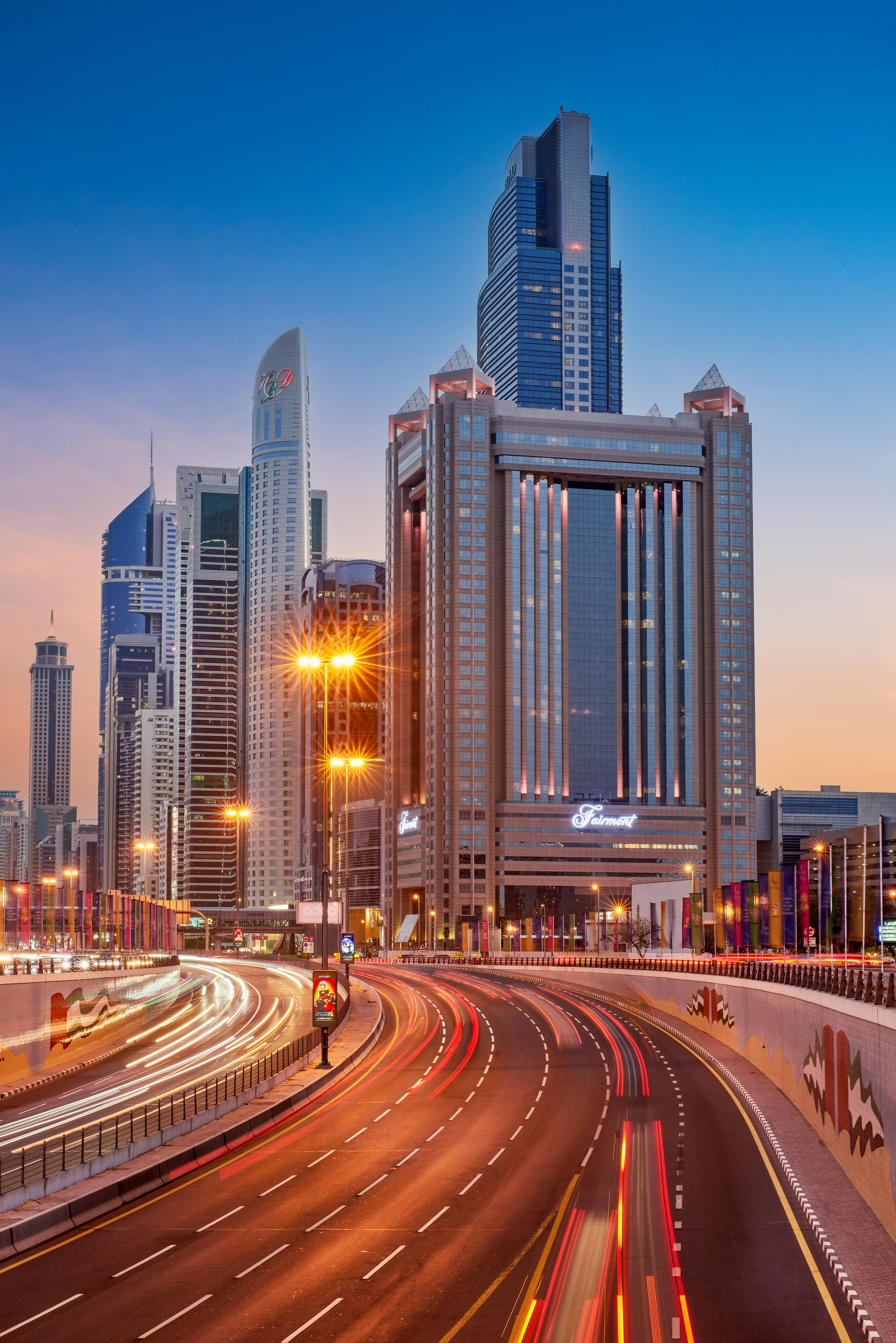 Vista Exterior Fairmont Dubai