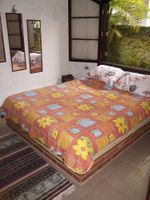 Alquiler Vacacional - Green Stone condominium 30 meters from the beach, with garden and barbecue. WhatsApp