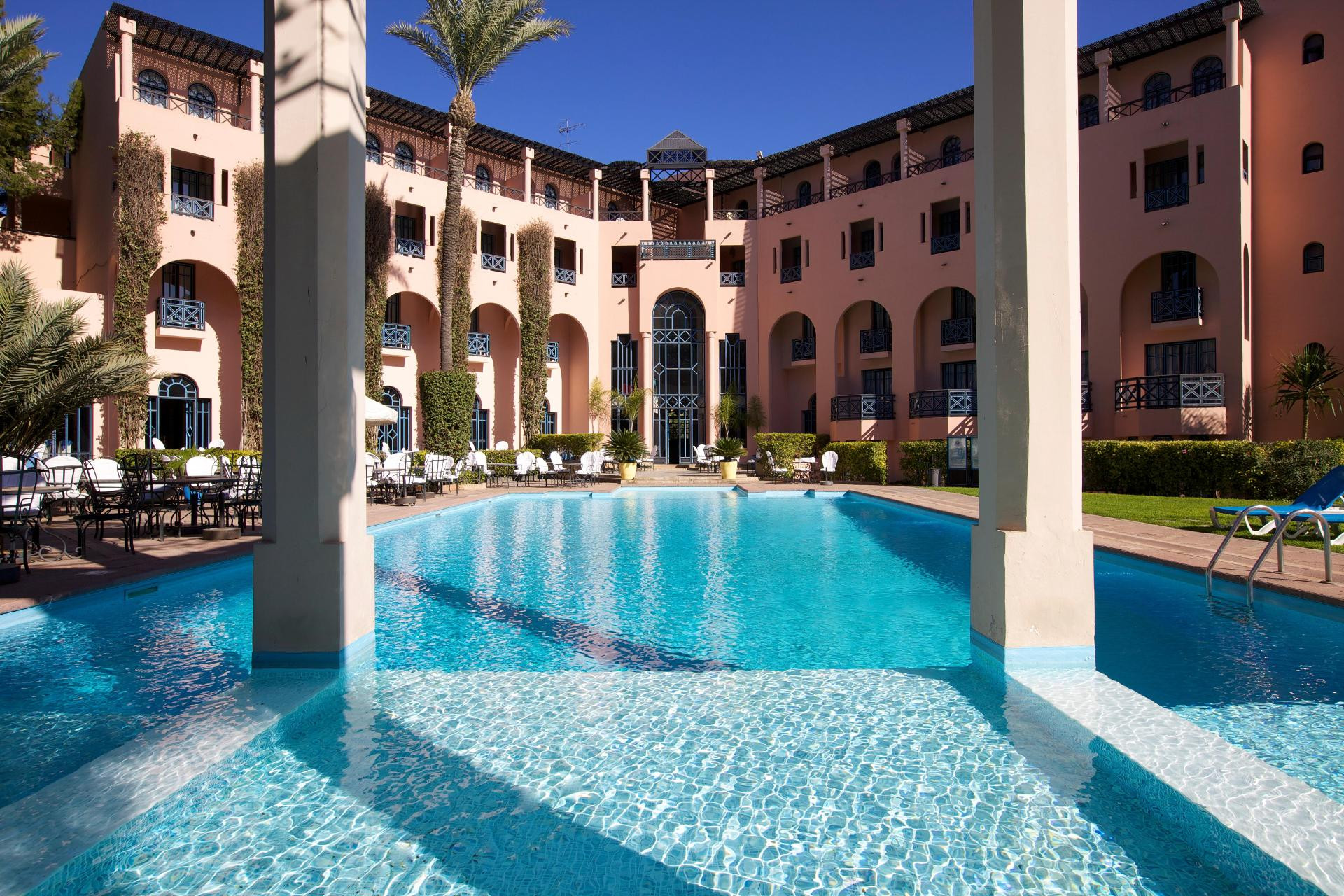 Vista Piscina Hotel Marrakech le Tichka