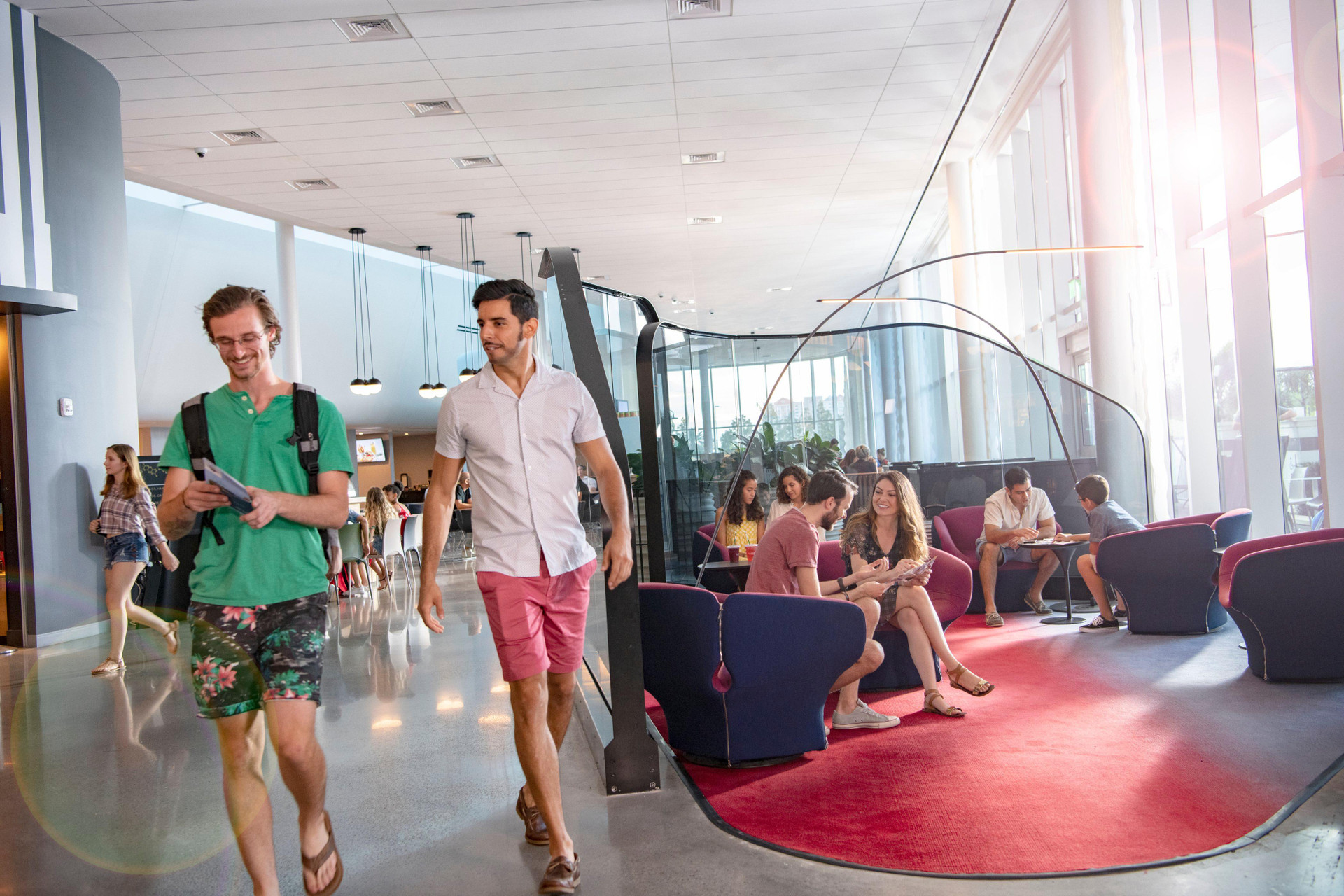Vista Lobby Universal's Aventura Hotel