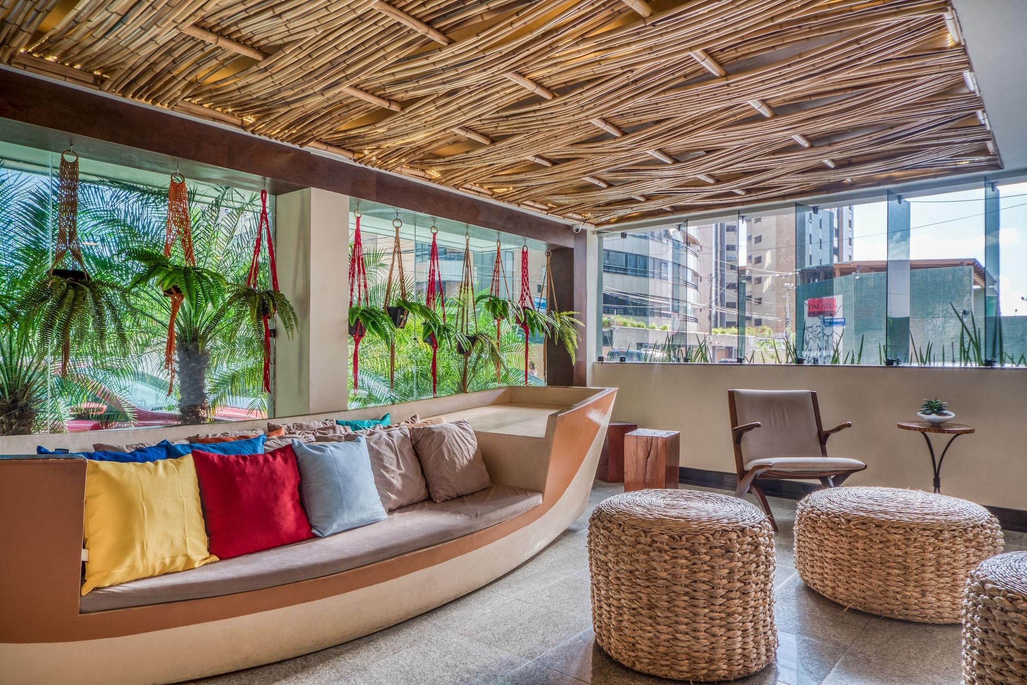 Vista Lobby Ritz Praia Hotel Maceió