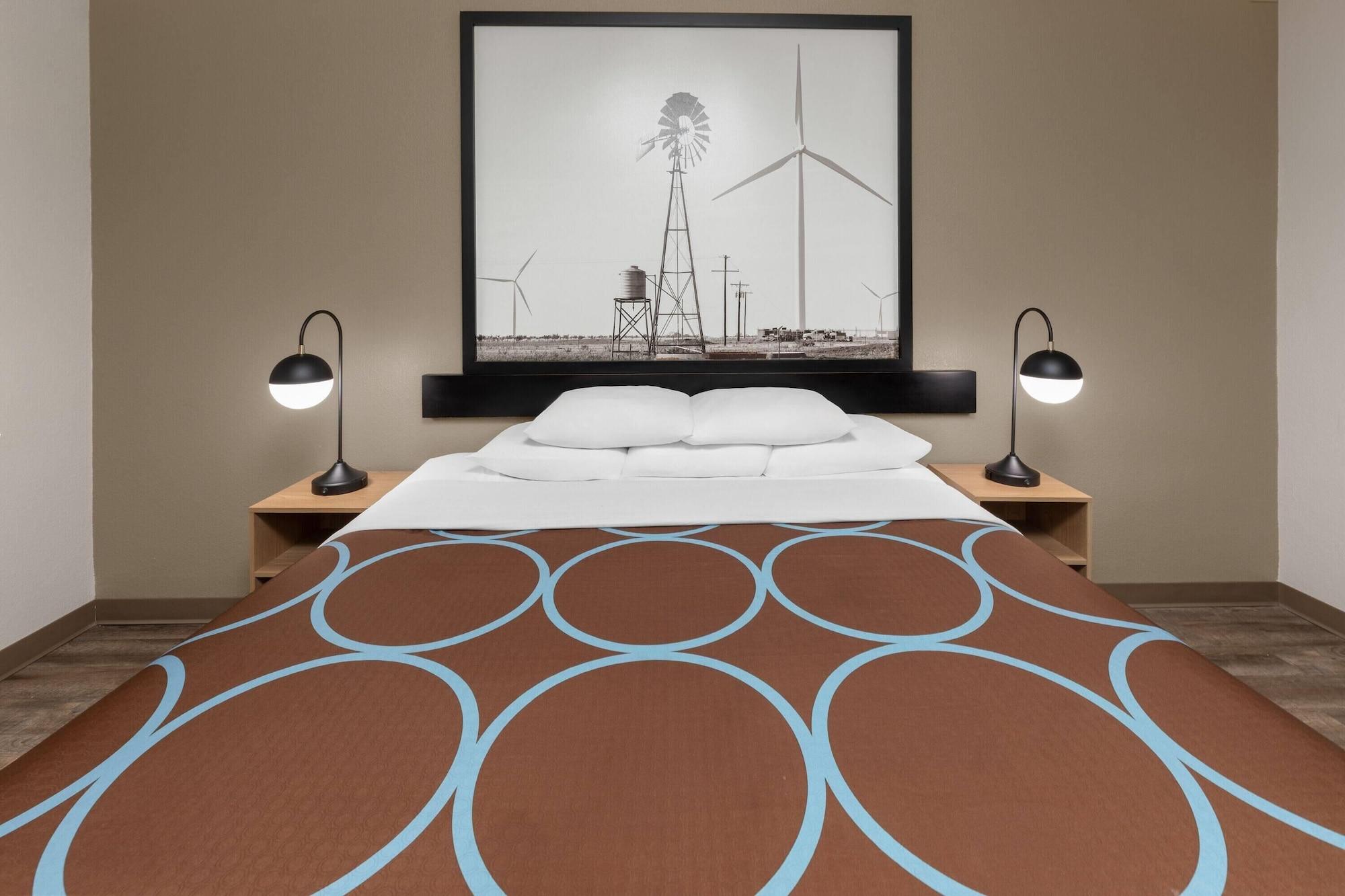 Habitación Super 8 by Wyndham San Antonio/Alamodome Area