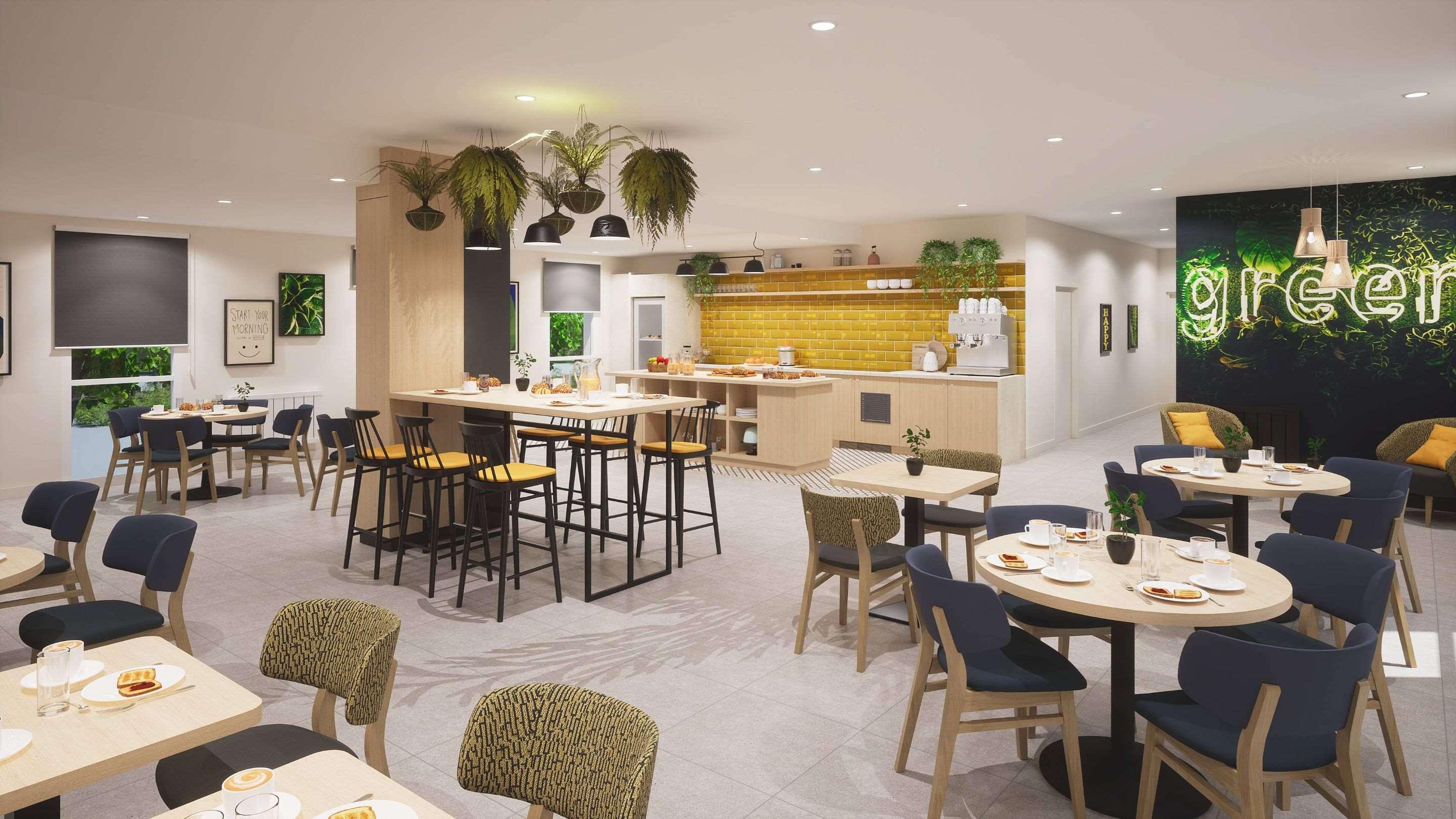 Restaurant Appart Hotel Odalys City Angers Centre Gare