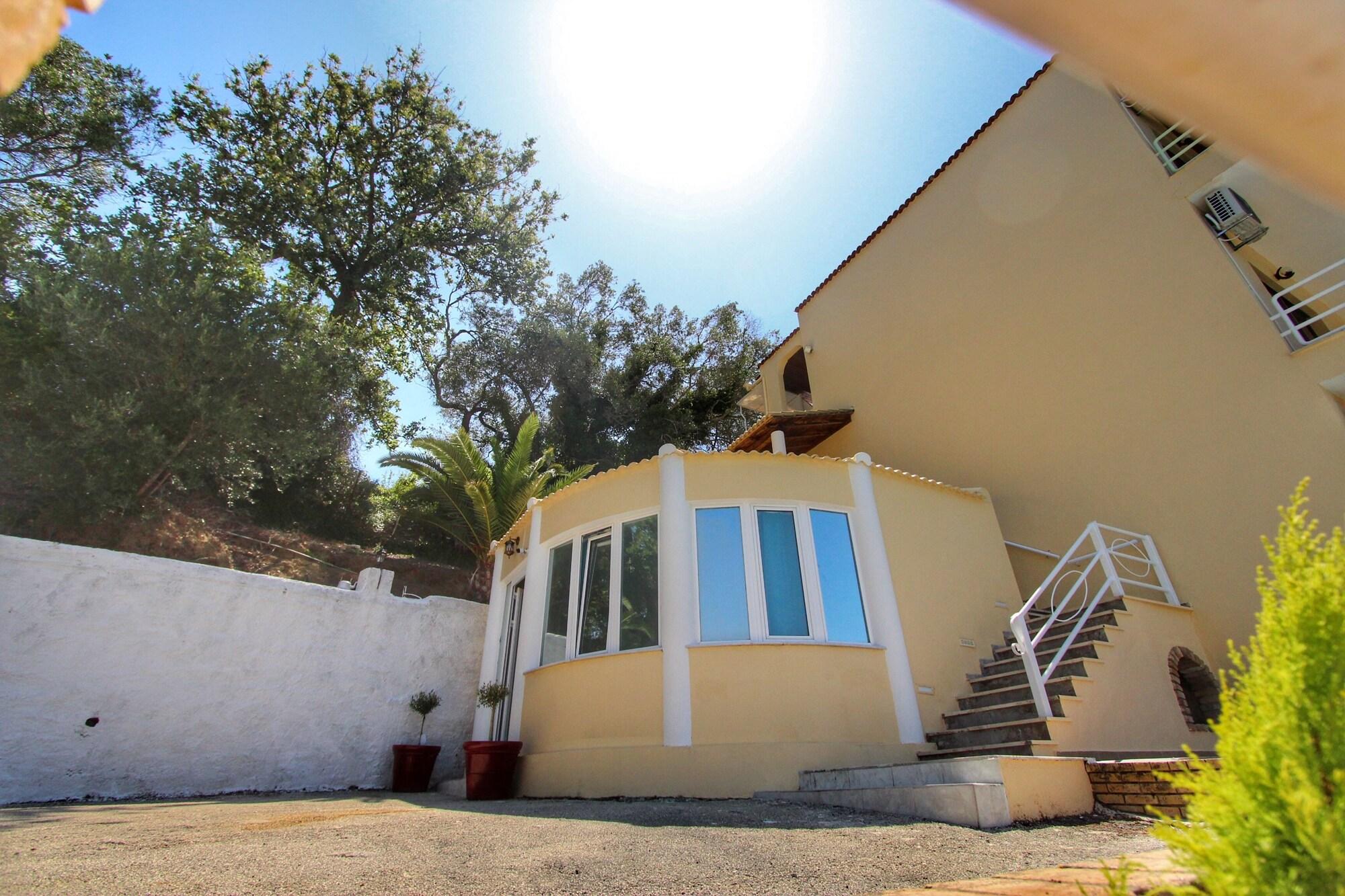 Vista Lobby Avra Sunset Sea View Liapades