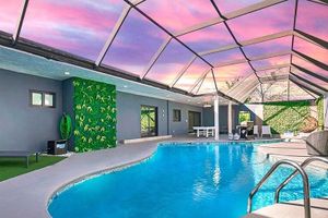 Alquiler Vacacional - Elegant 7BR/4BA Heated Pool, Near Beach & Zoo