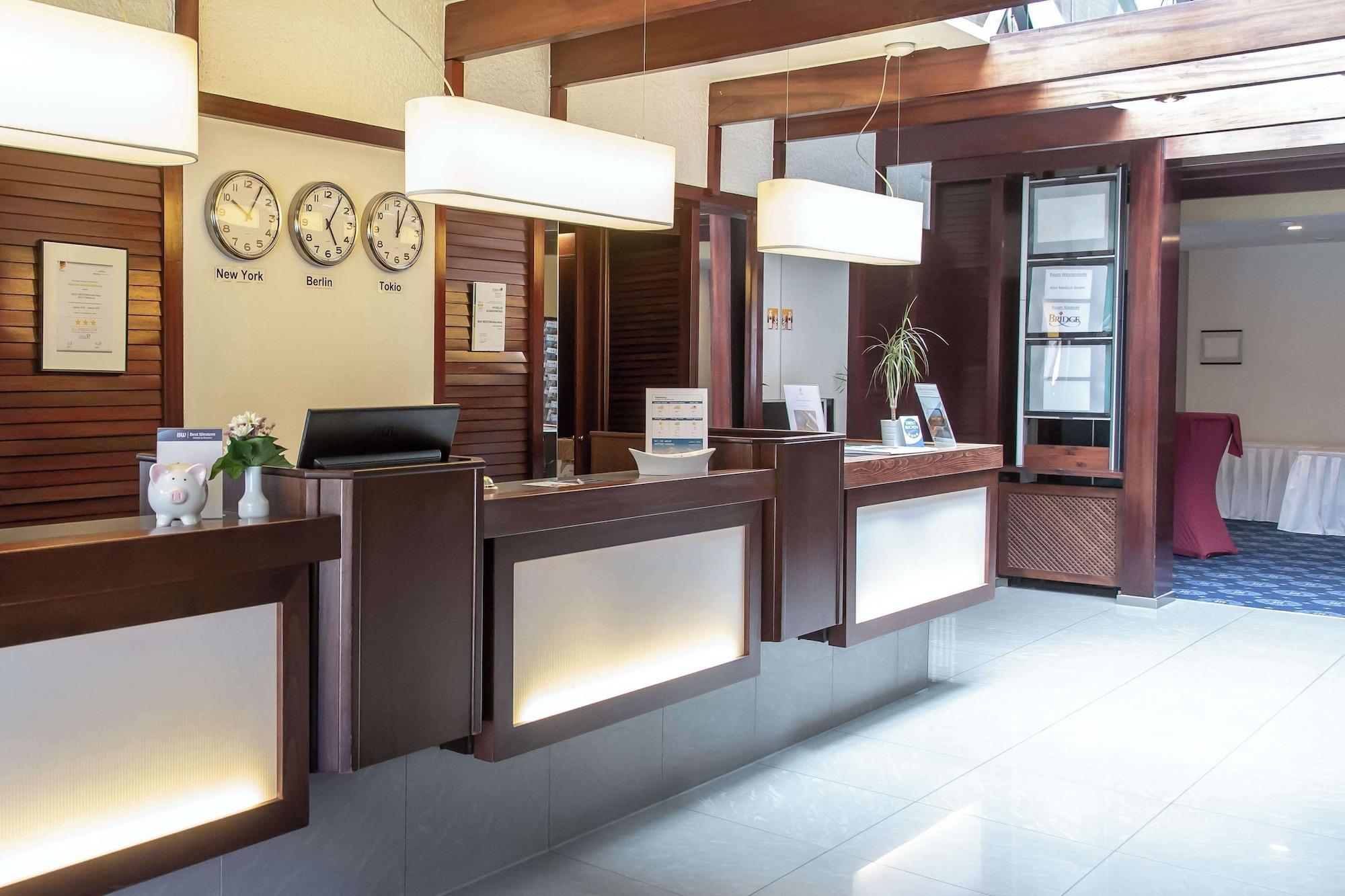 Vista Lobby Best Western Hotel Heide