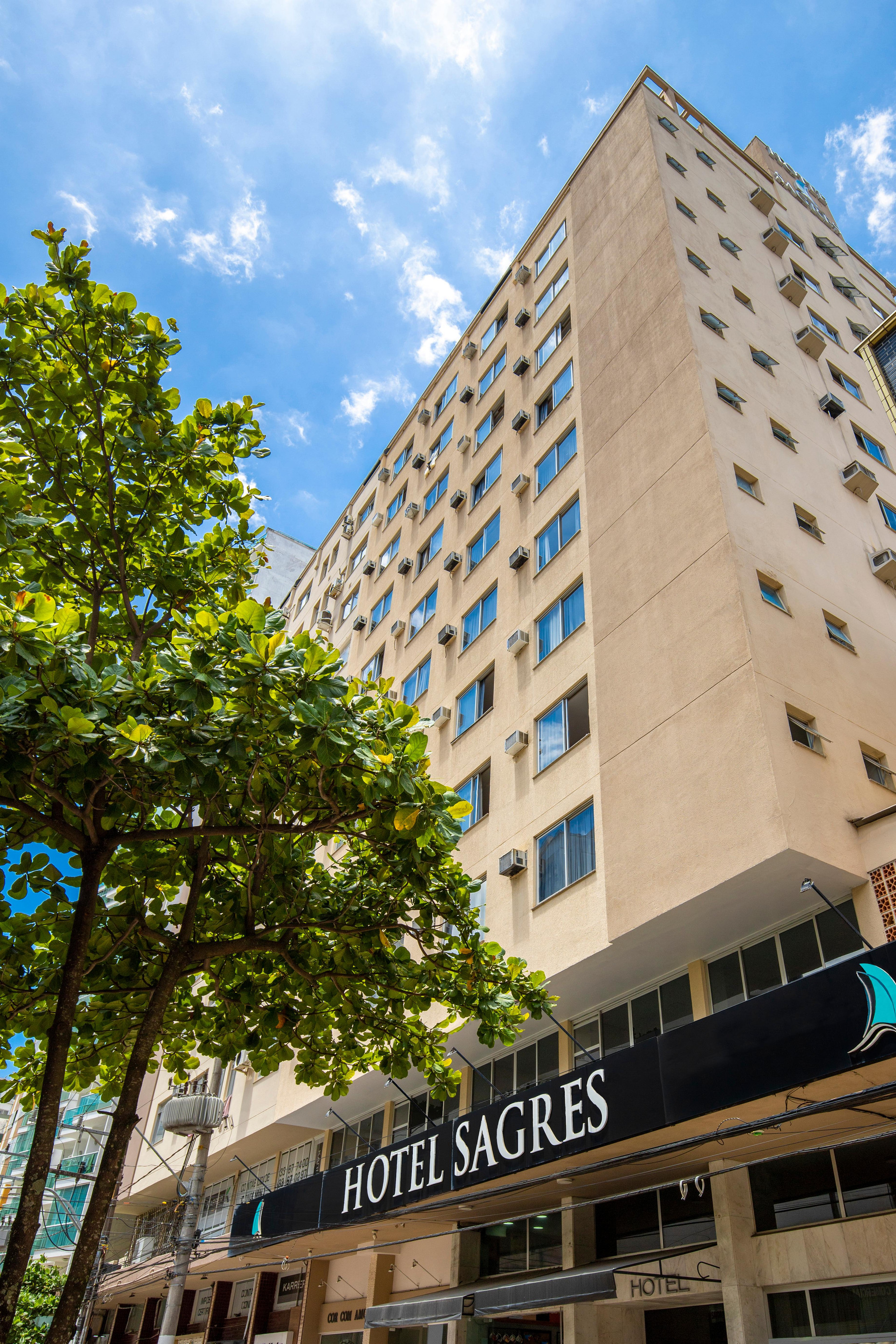 Vista Exterior Sagres Praia Hotel
