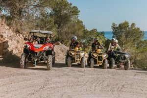 Actividad - Aventura en Quad desde Playa den Bossa - Tour de medio día