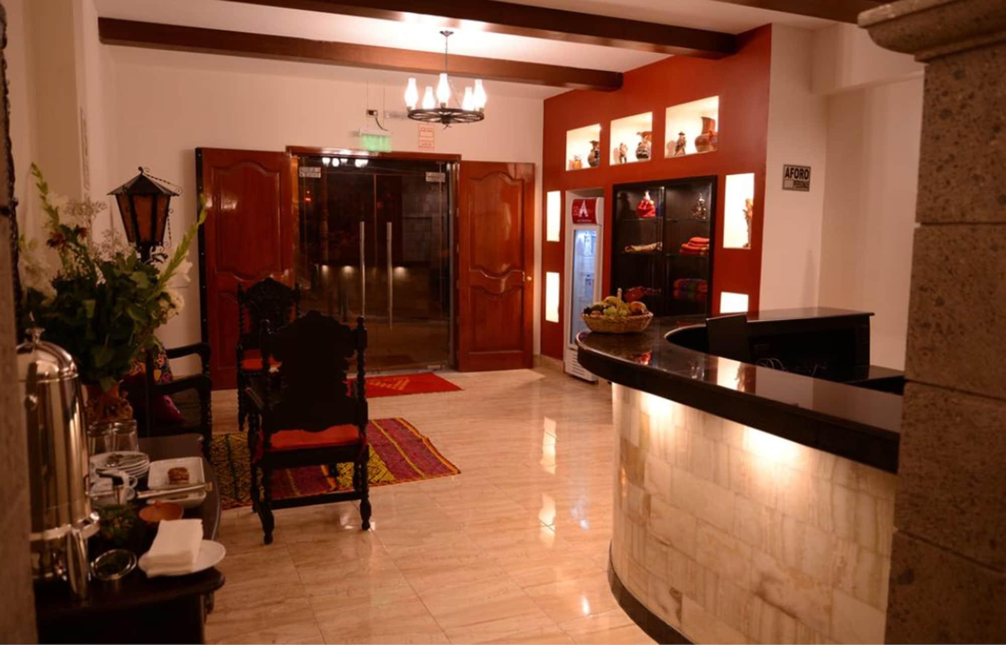 Vista Lobby Altipacha Ayacucho Hotel