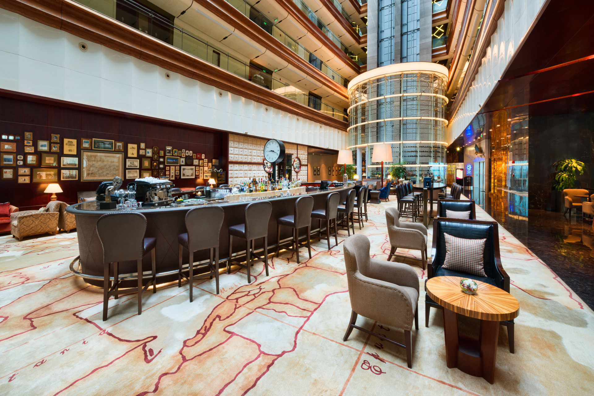 Bar/Salón Crowne Plaza Suzhou by IHG