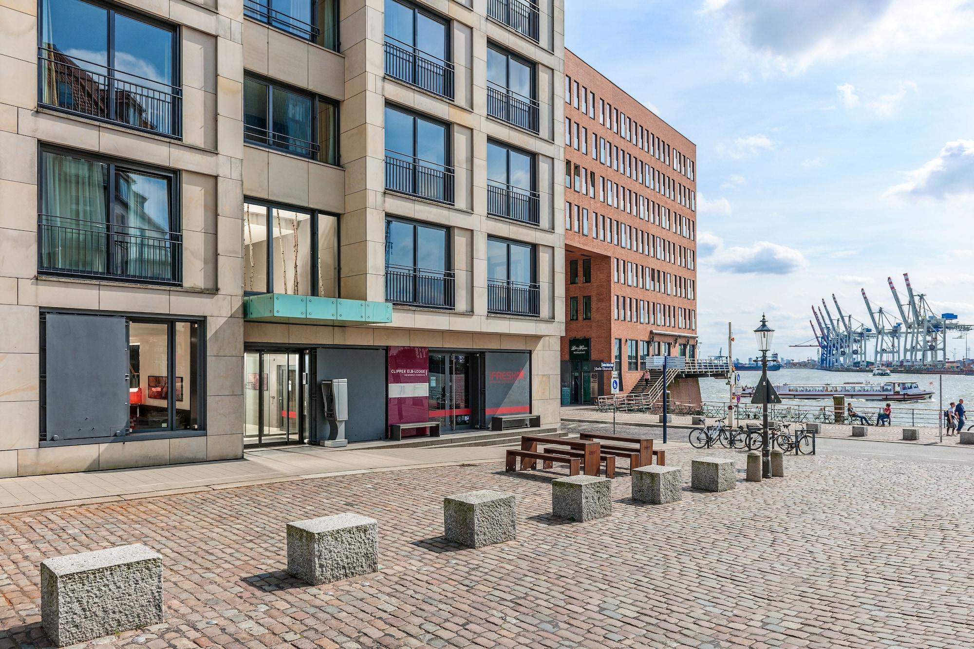 Vista Exterior Clipper Boardinghouse – Hamburg-Holzhafen