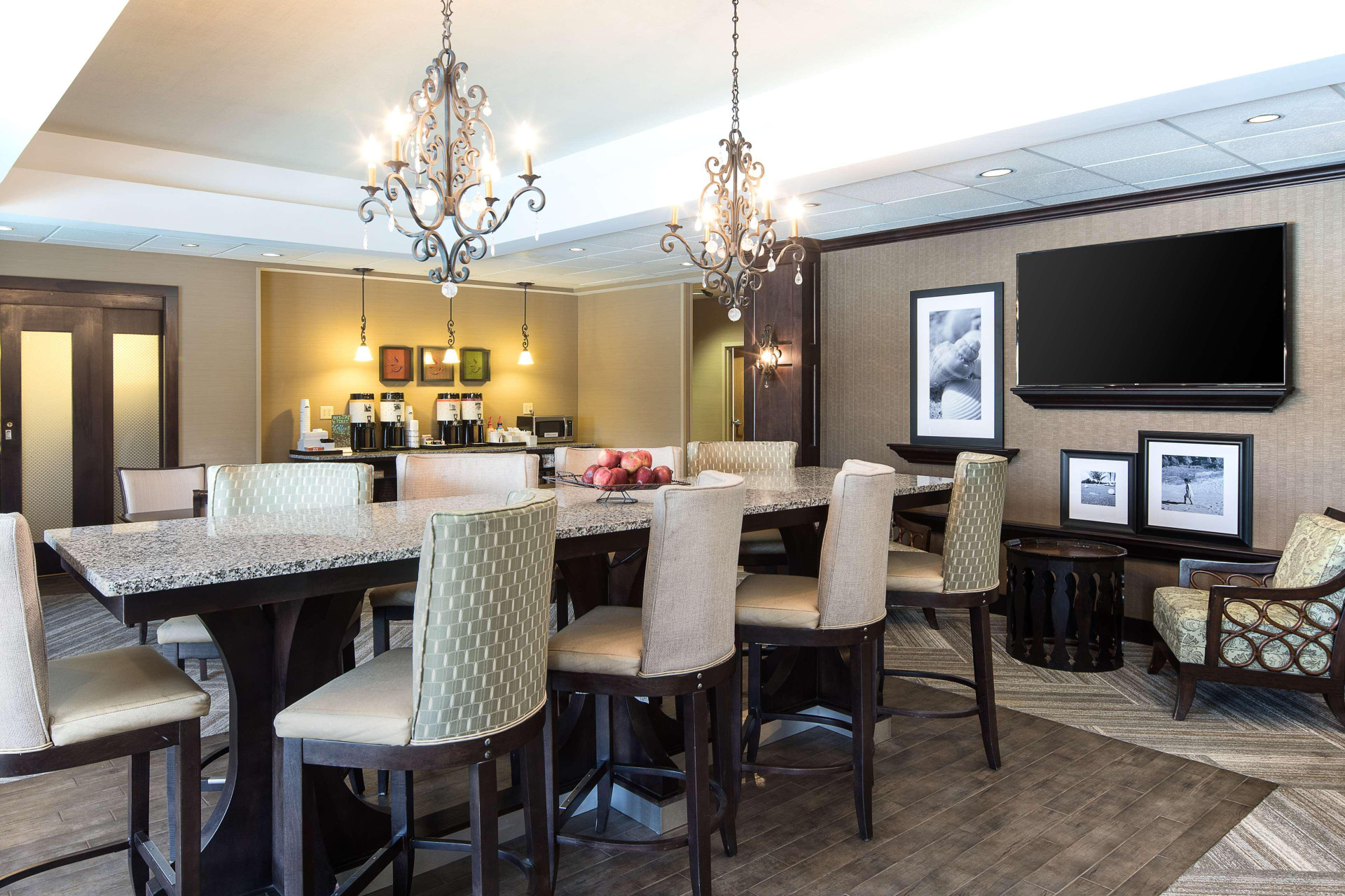 Vista Lobby Hampton Inn Myrtle Beach-West