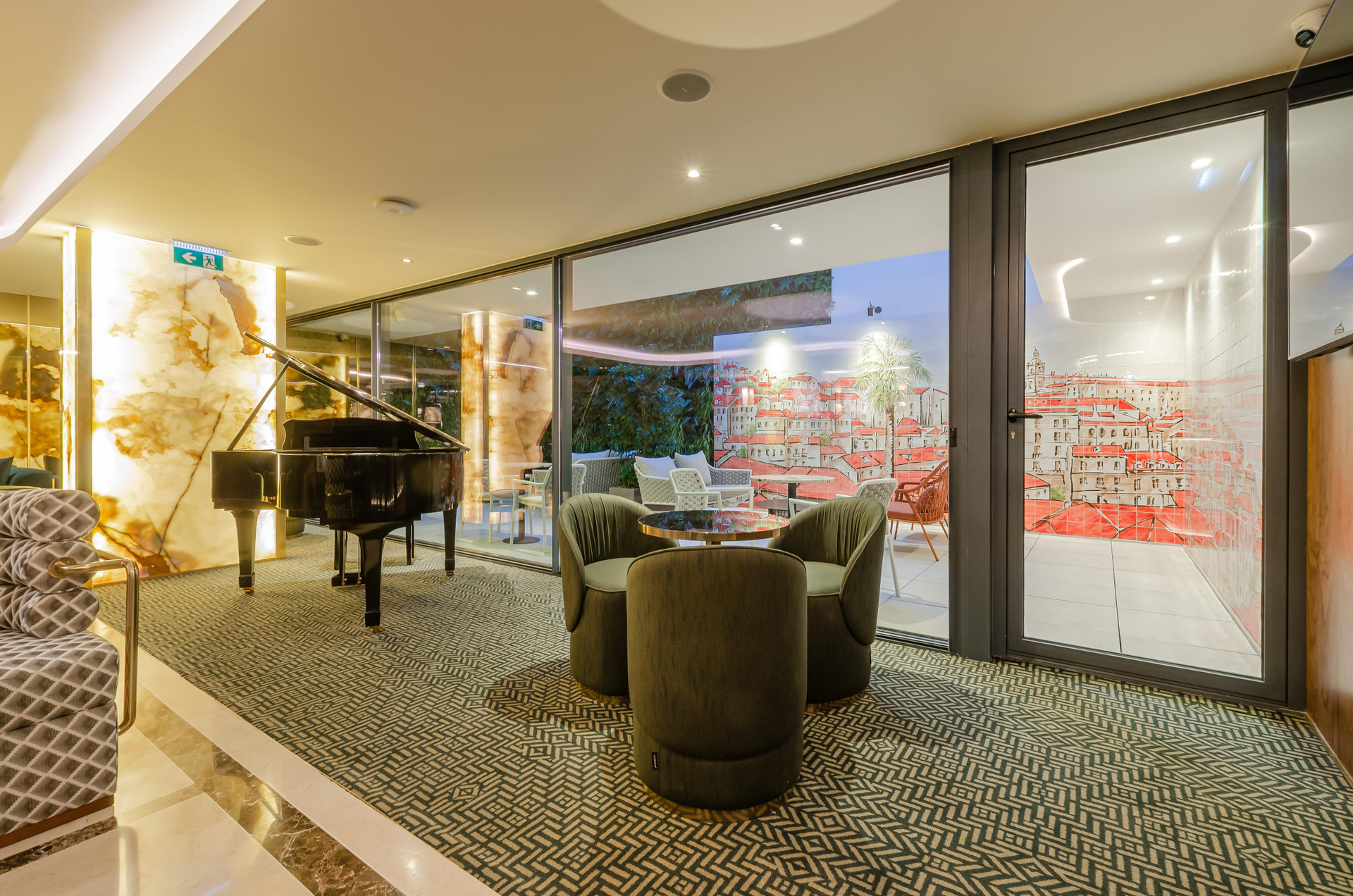 Vista Lobby TURIM Lisboa Hotel