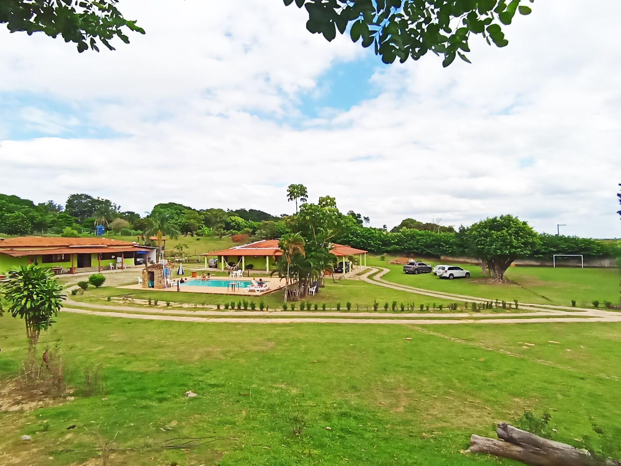 Vista Exterior Pousada Chácara Sonho
