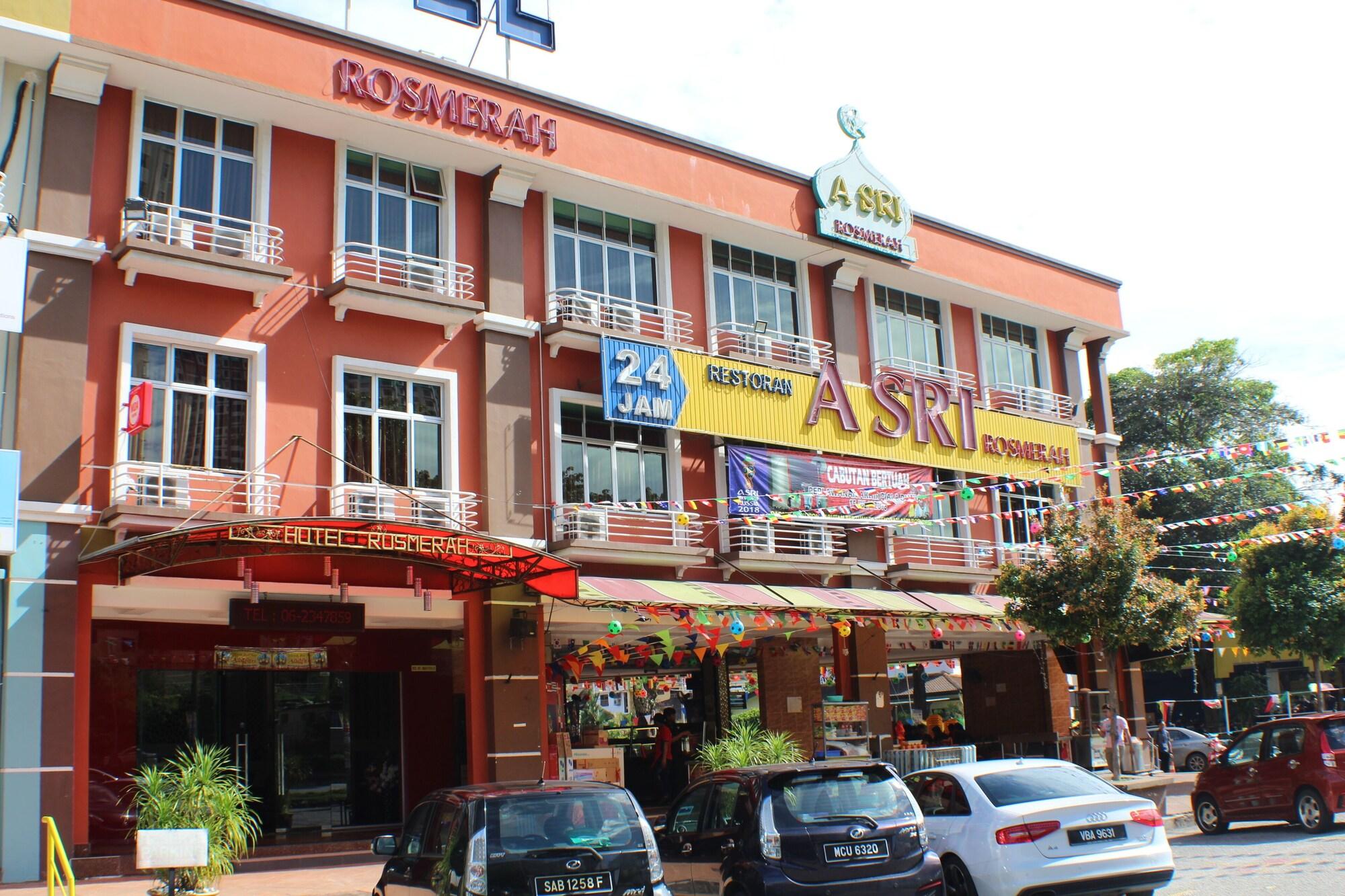 Vista Exterior Hotel Rosmerah