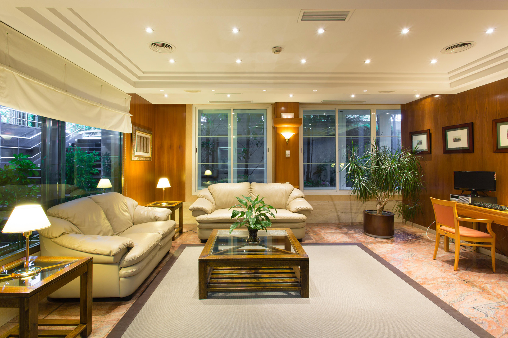 Vista Lobby VP Jardín de Tres Cantos