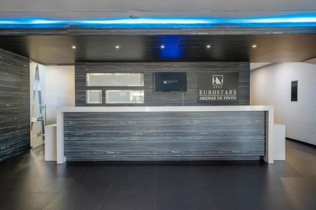 Vista Lobby Hotel Eurostars Arenas de Pinto