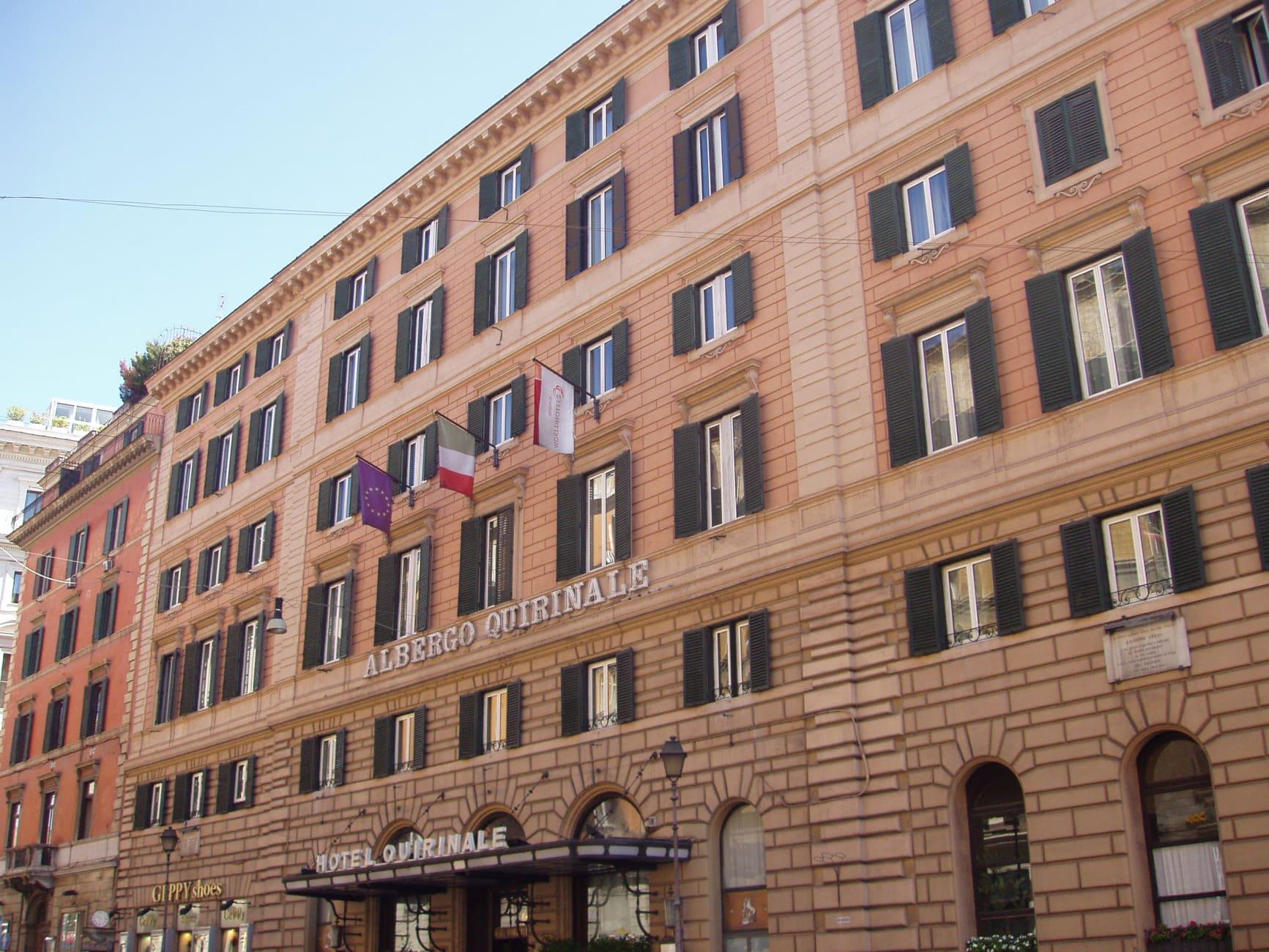 Vista Exterior Hotel Quirinale