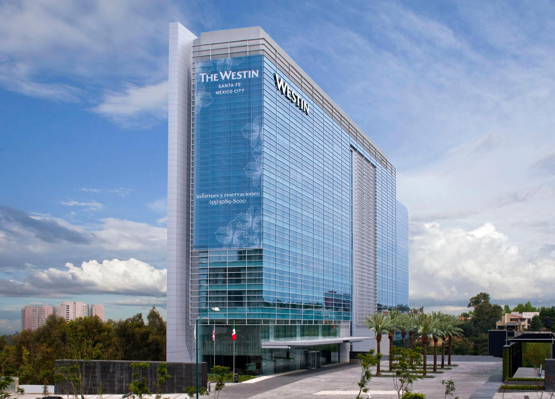 Vista Exterior The Westin Santa Fe, Mexico City