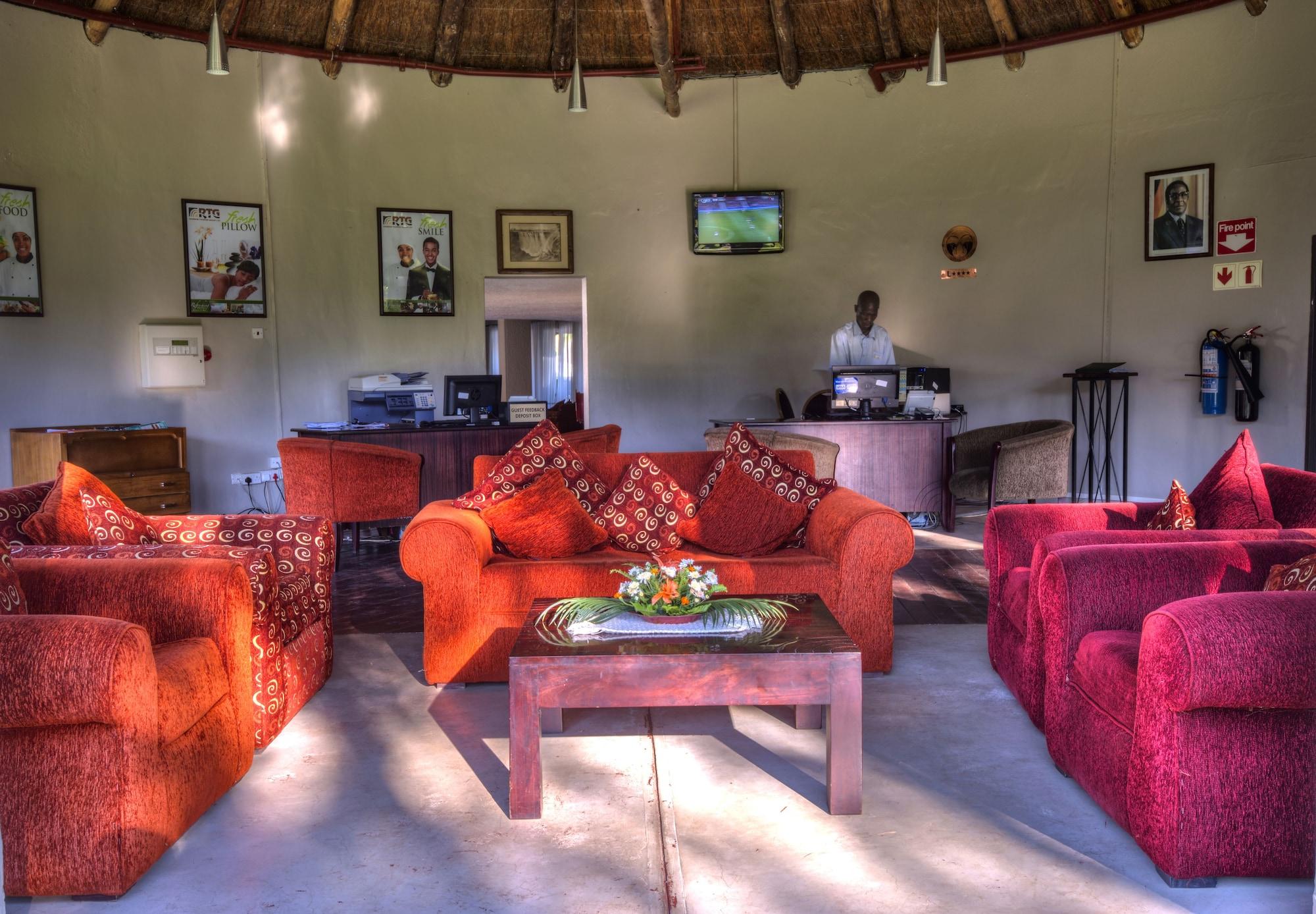 Vista Lobby A'Zambezi River Lodge