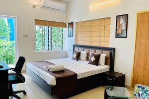 Alquiler Vacacional - BluO Studio Salt Lake - Kitchen, Terrace Garden,Parking