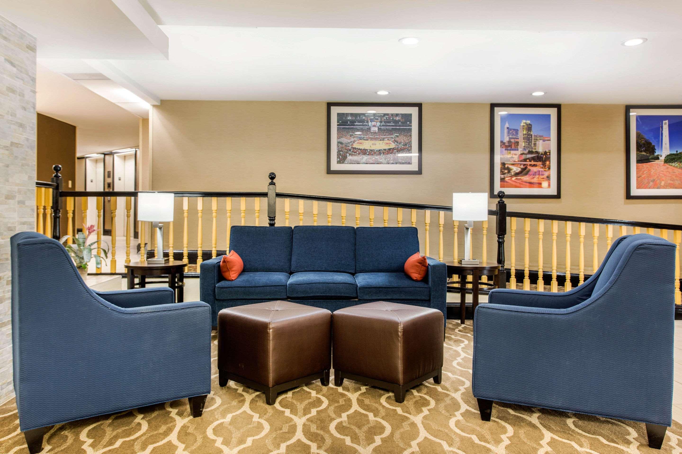Vista Lobby Best Western Plus Raleigh Crabtree Valley Hotel