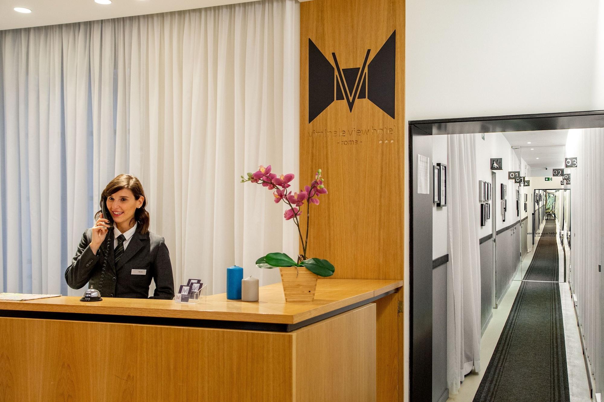 Vista Lobby Viminale View Hotel
