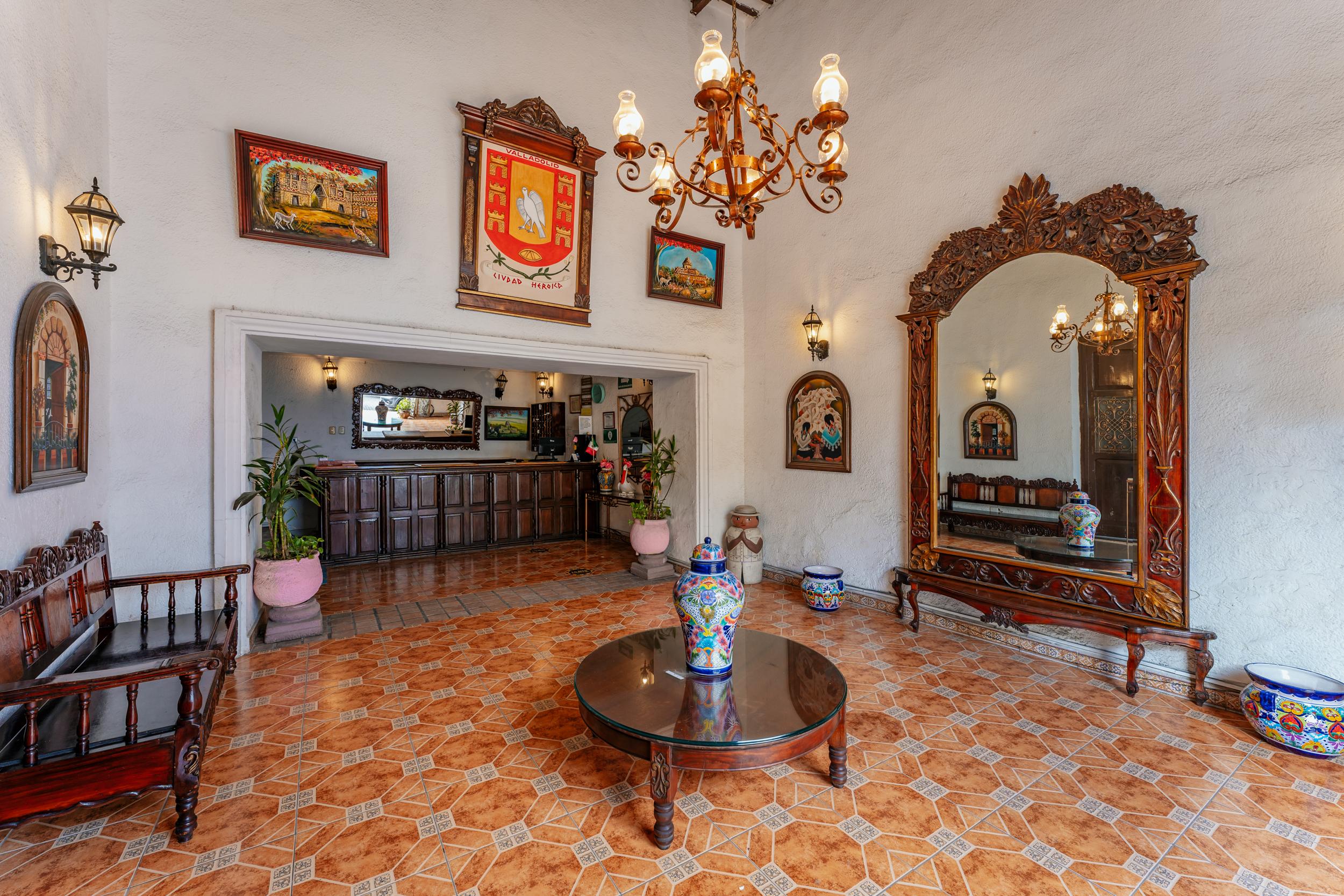 Vista Lobby Hotel Santa Lucía