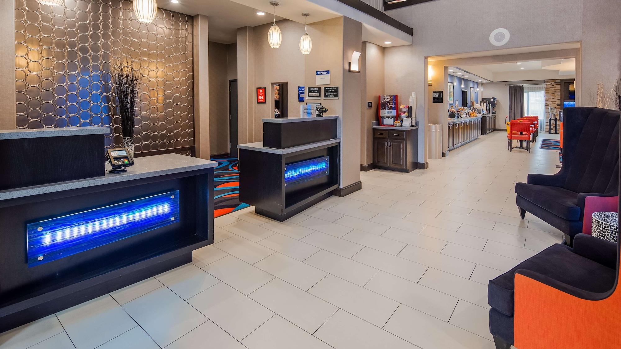 Vista Lobby Best Western Plus Ardmore Inn & Suites