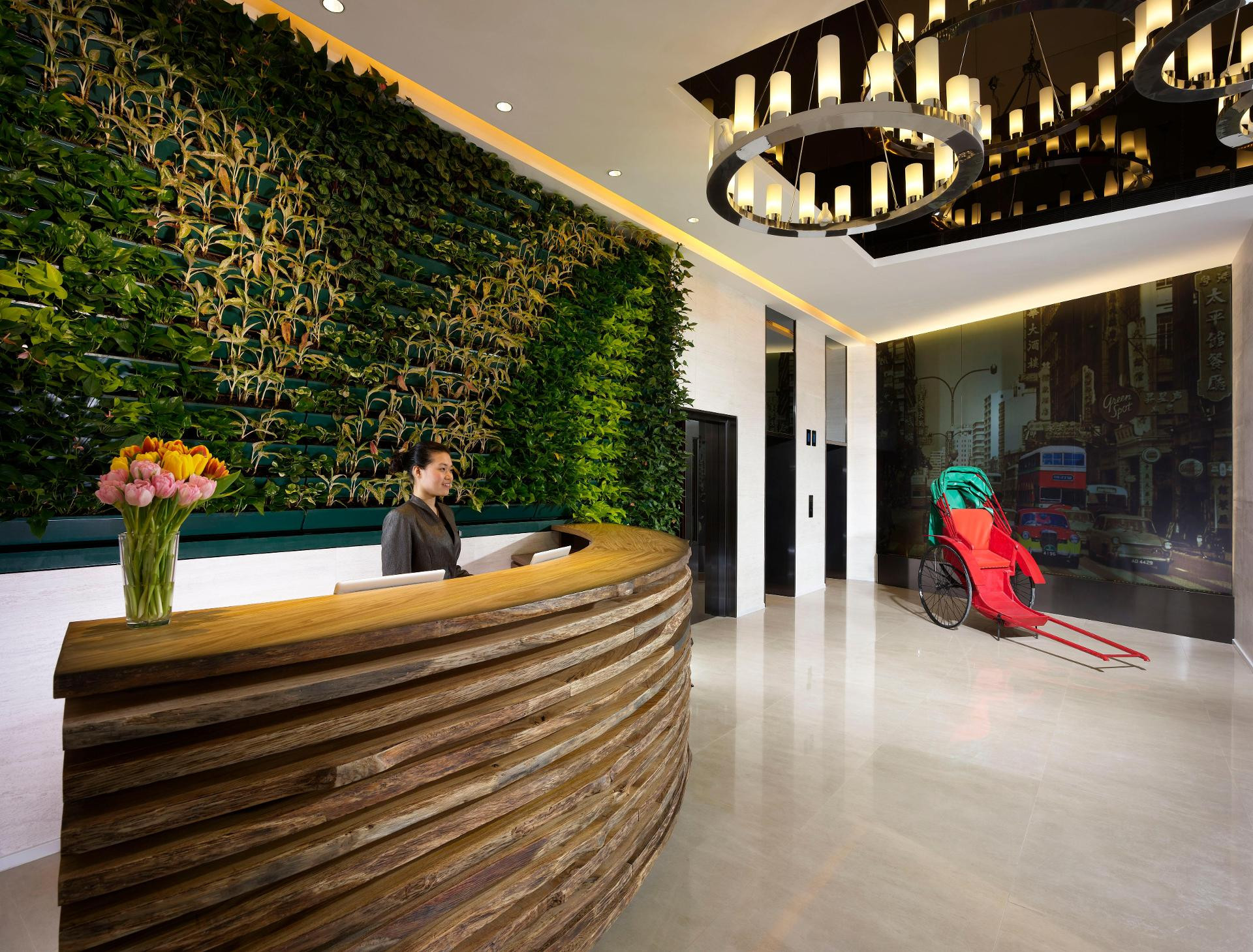 Vista Lobby Hotel Madera Hong Kong