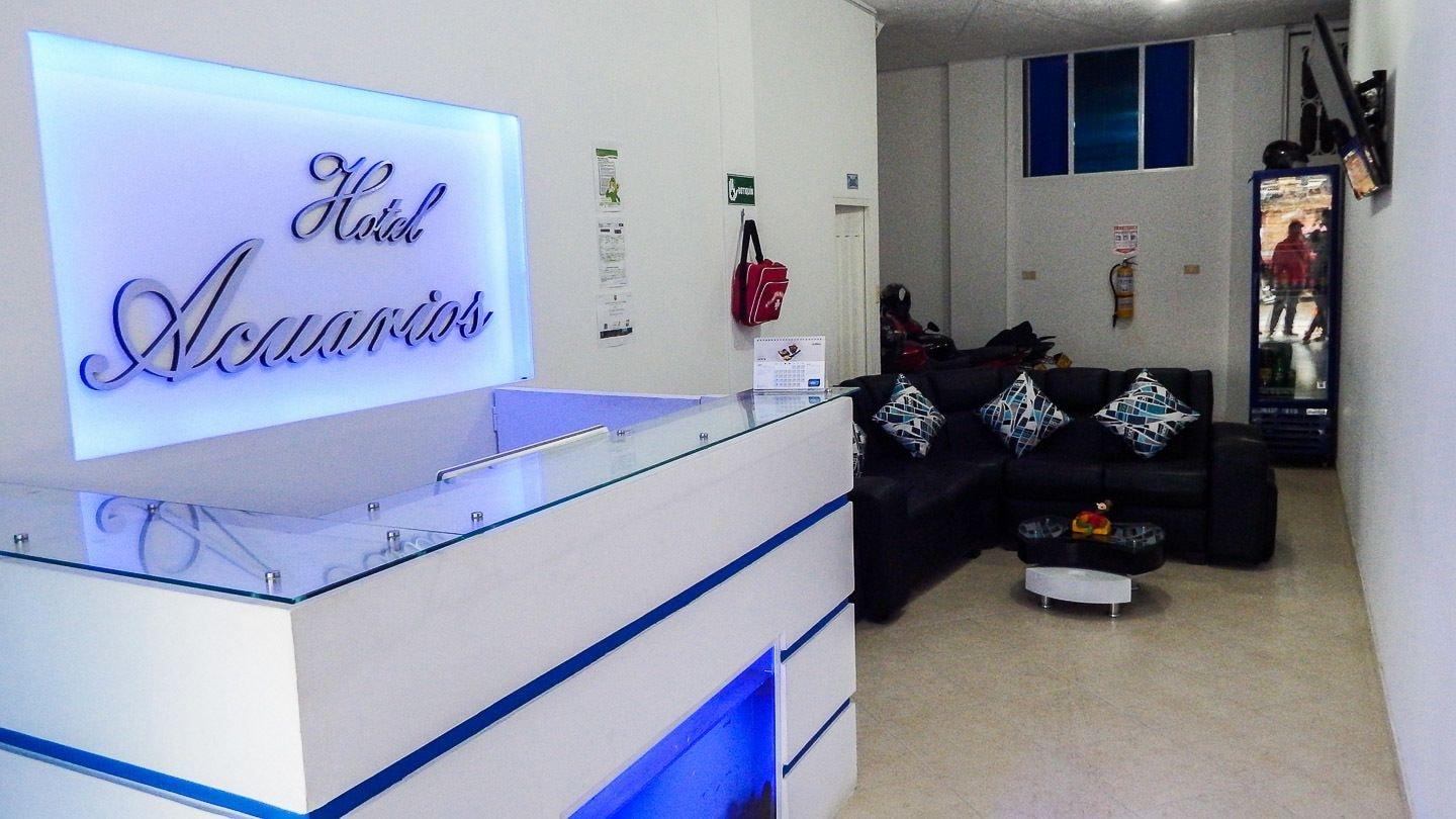 Vista Lobby Hotel Acuarios