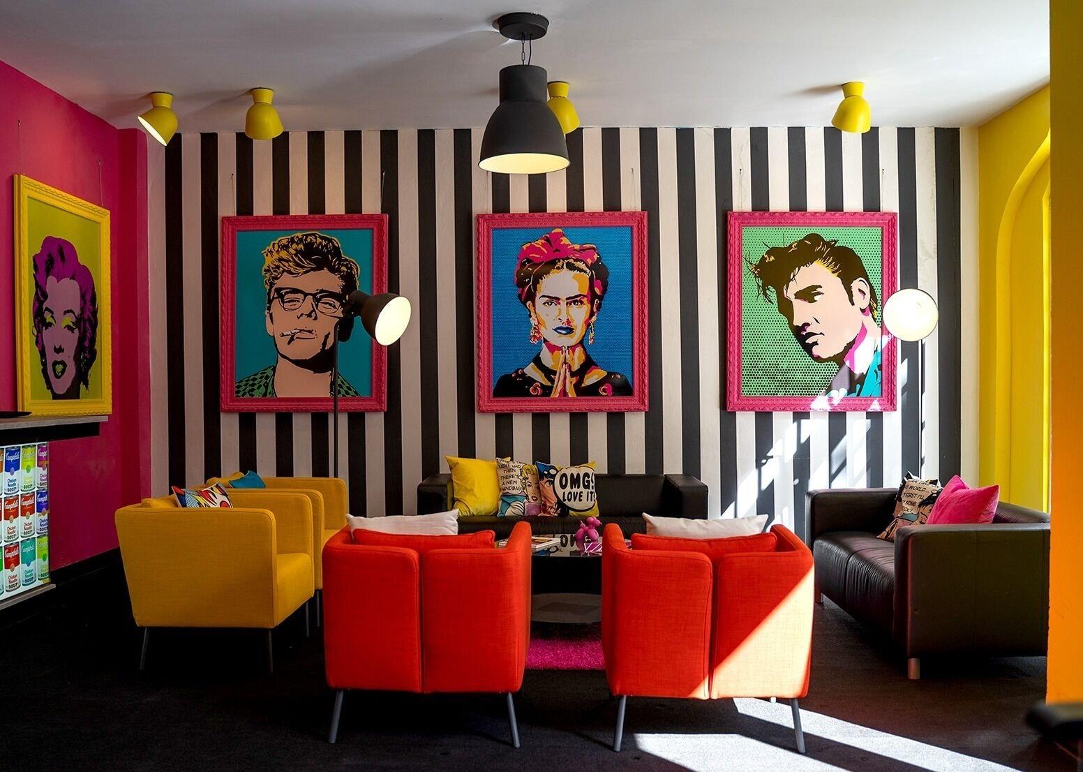 Vista Lobby The Fox Hotel