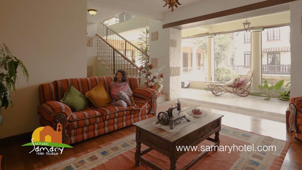 Vista Lobby Mi Pueblo Samary Hotel Boutique