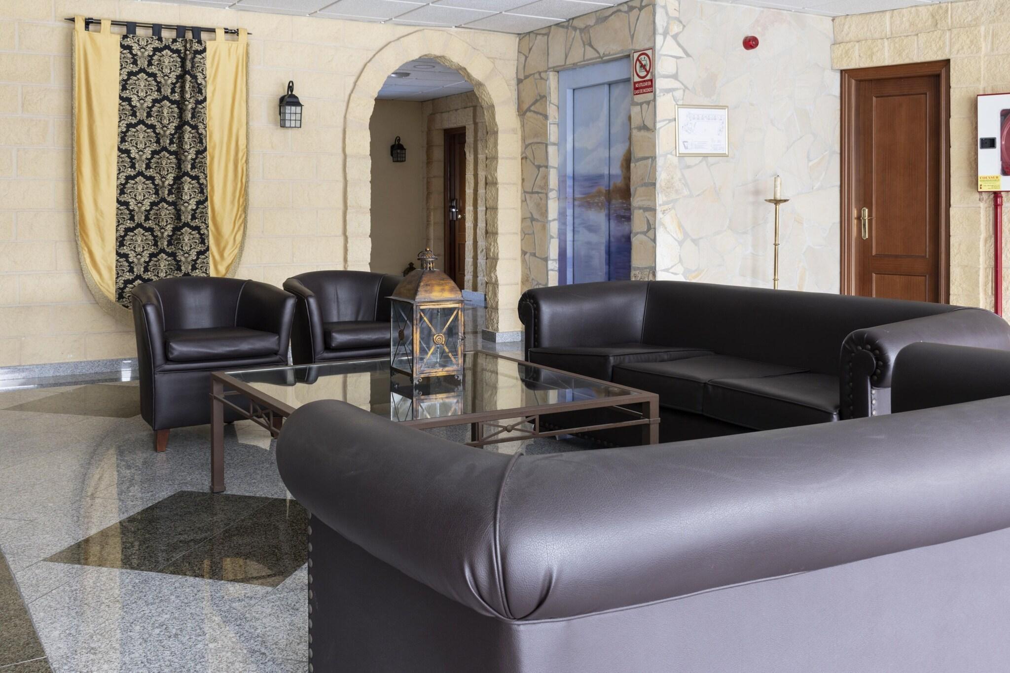 Vista Lobby Hotel Plaza del Castillo