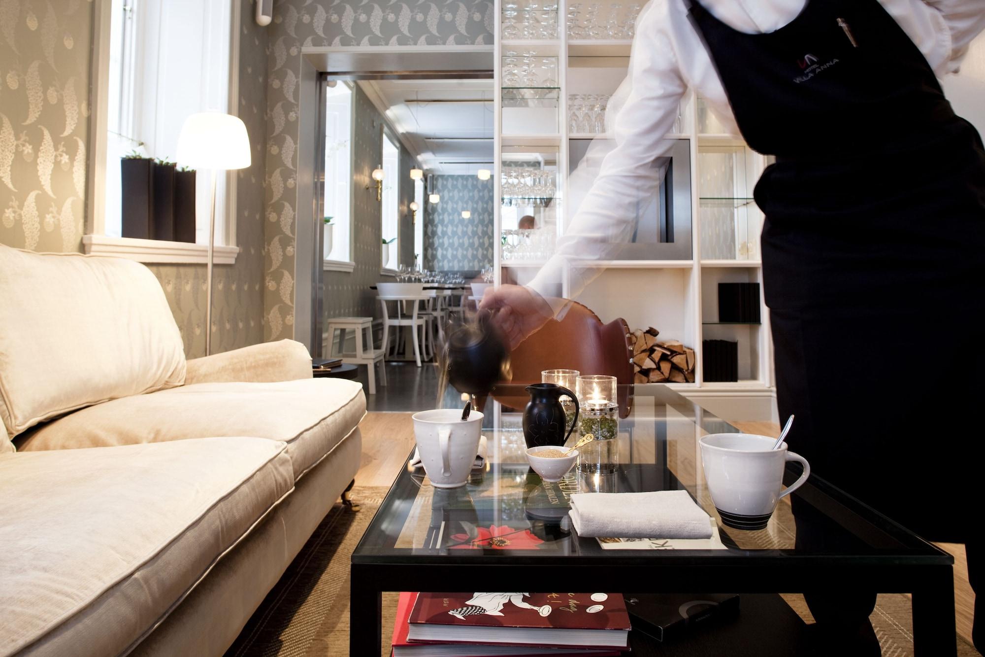 Vista Lobby Hotel Villa Anna