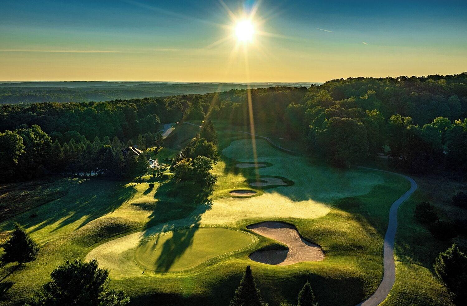 Campo de Golf The Lodge at Cedar River, Shanty Creek Resort