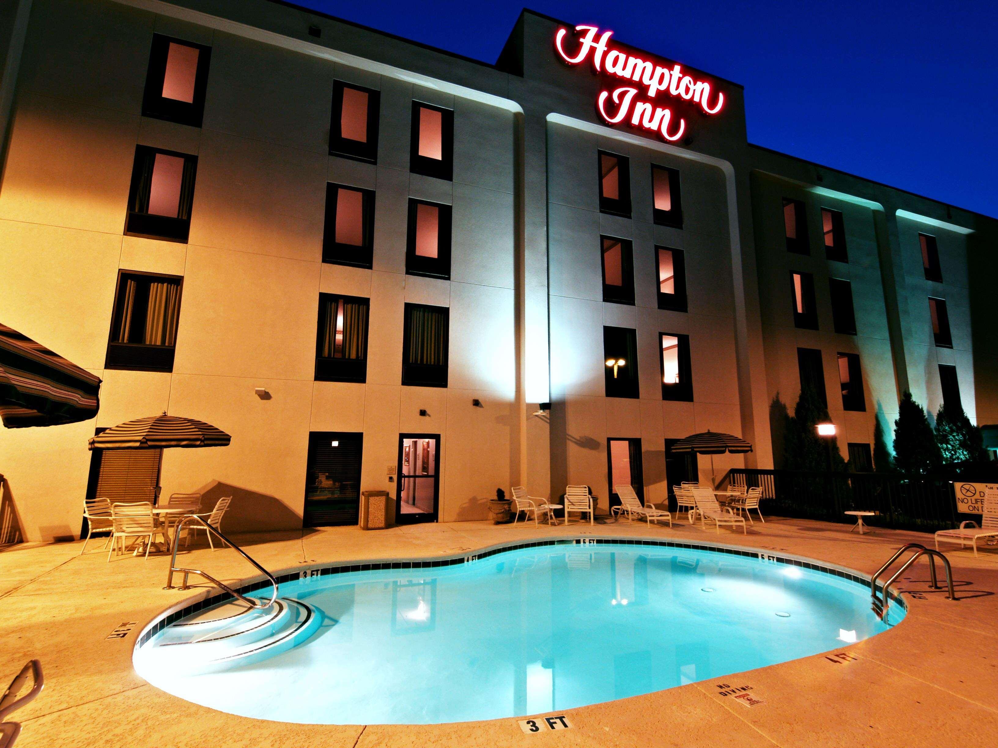 Vista Piscina Hampton Inn Morganton