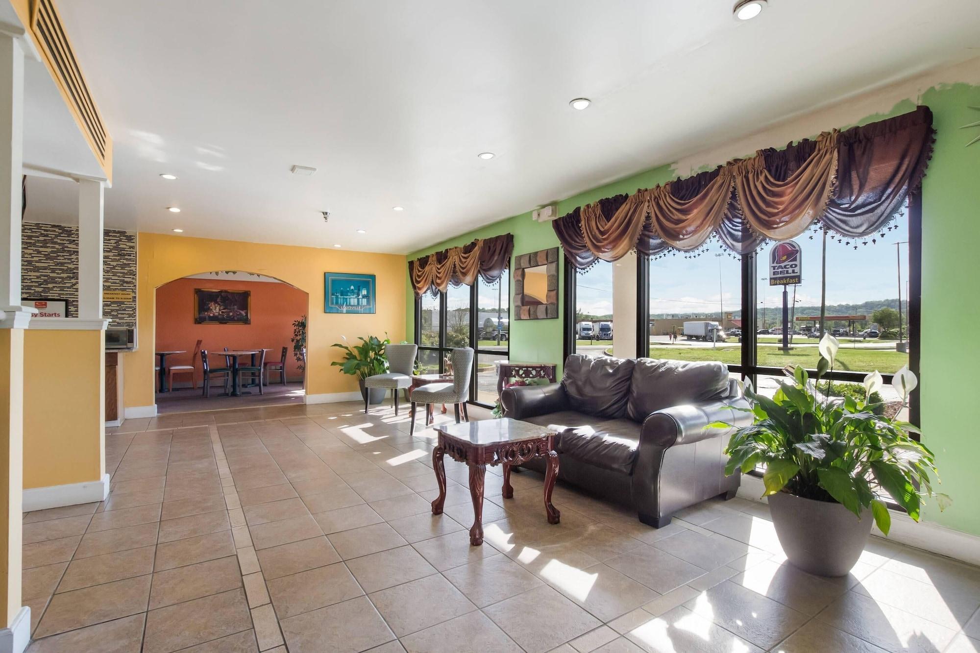 Vista Lobby Econo Lodge Inn & Suites Brooks - Louisville South