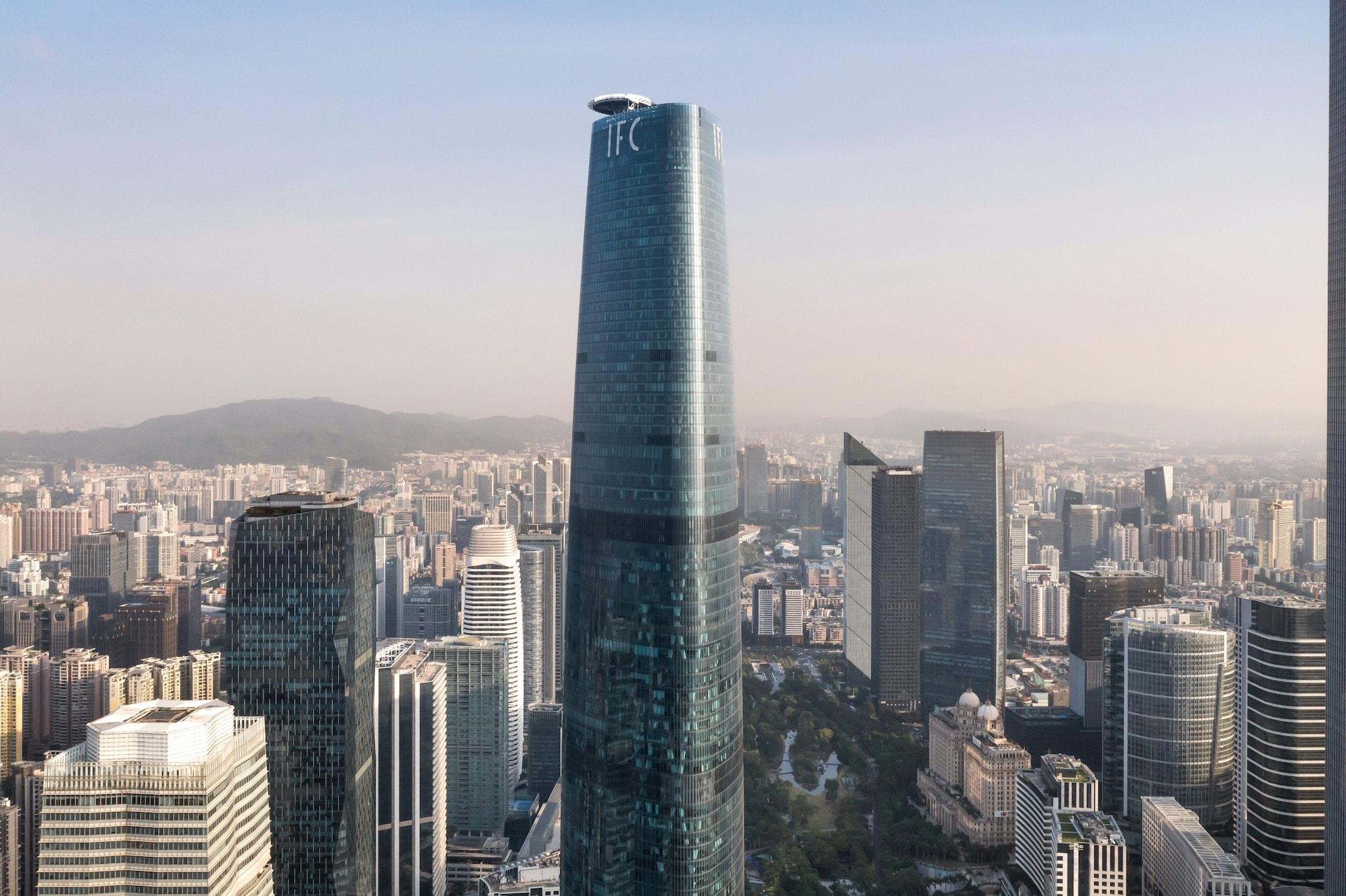 Vista Exterior Four Seasons Guangzhou