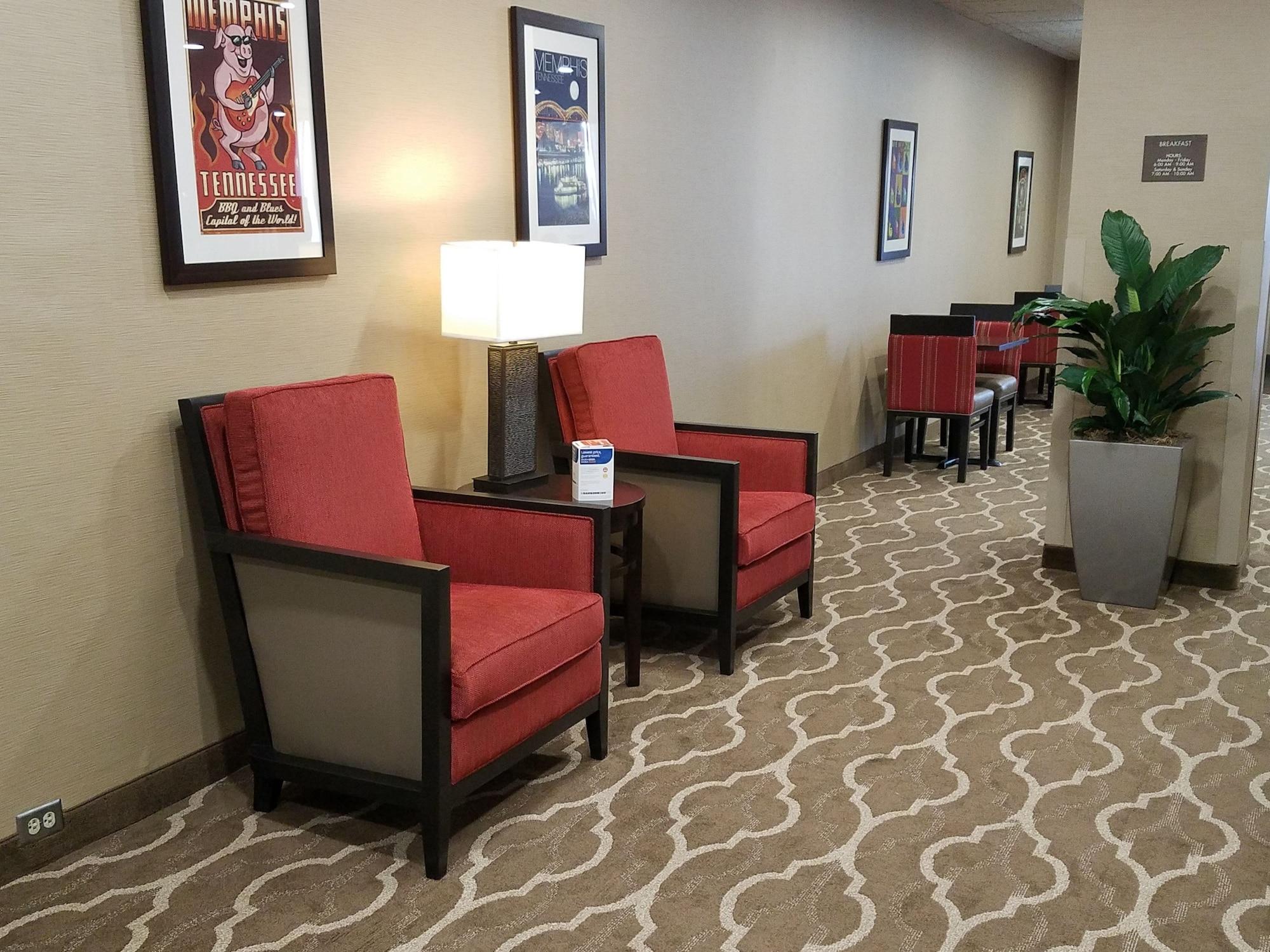 Vista Lobby Comfort Inn Memphis Downtown