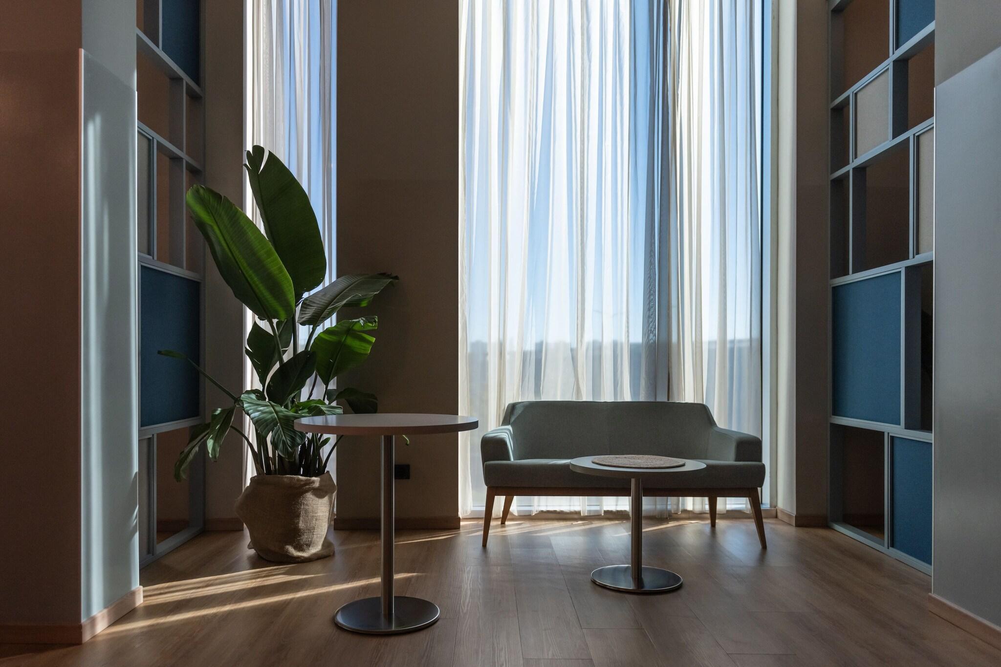 Vista Lobby H2C Hotel Milanofiori