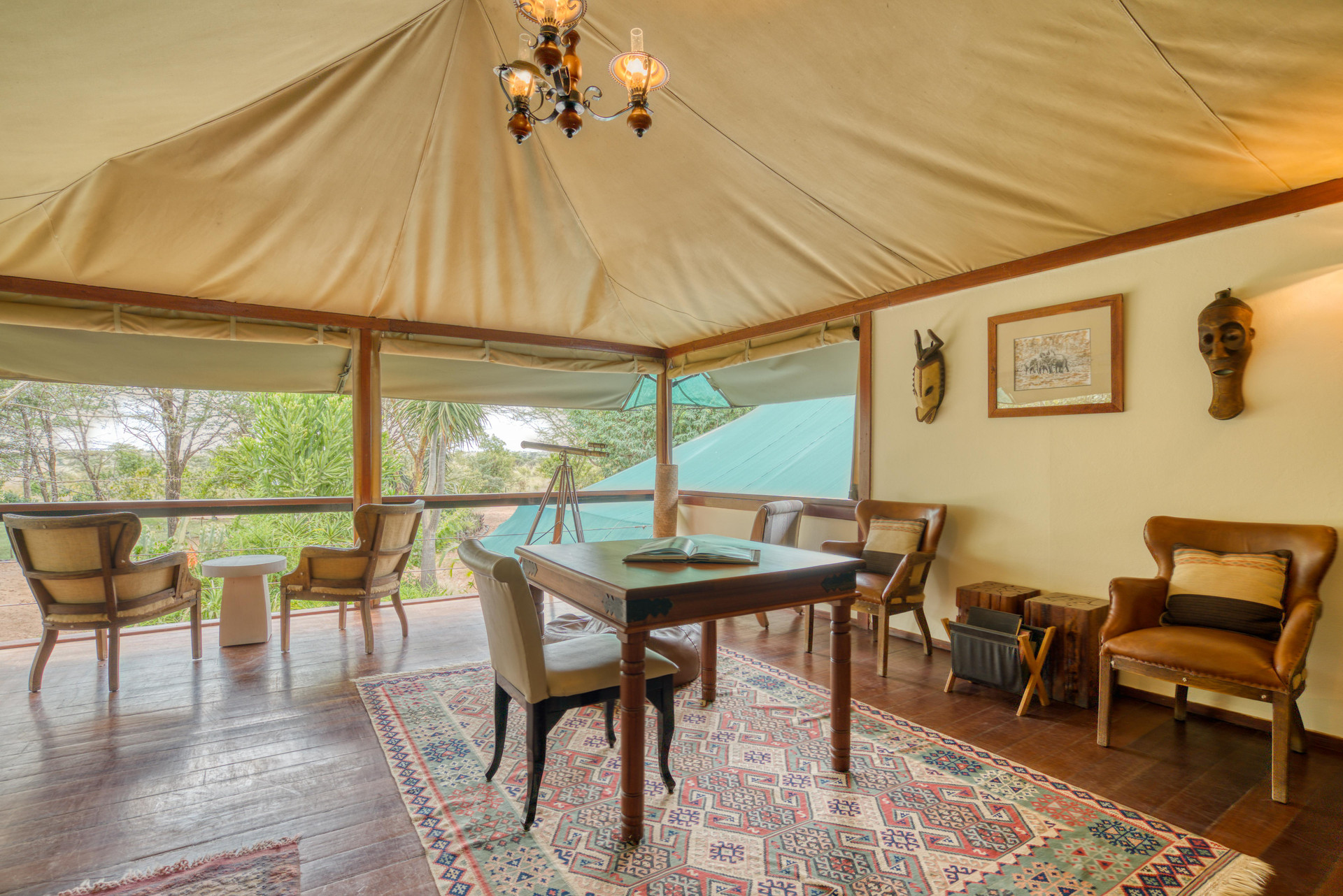 Vista Lobby Olare Mara Kempinski Masai Mara