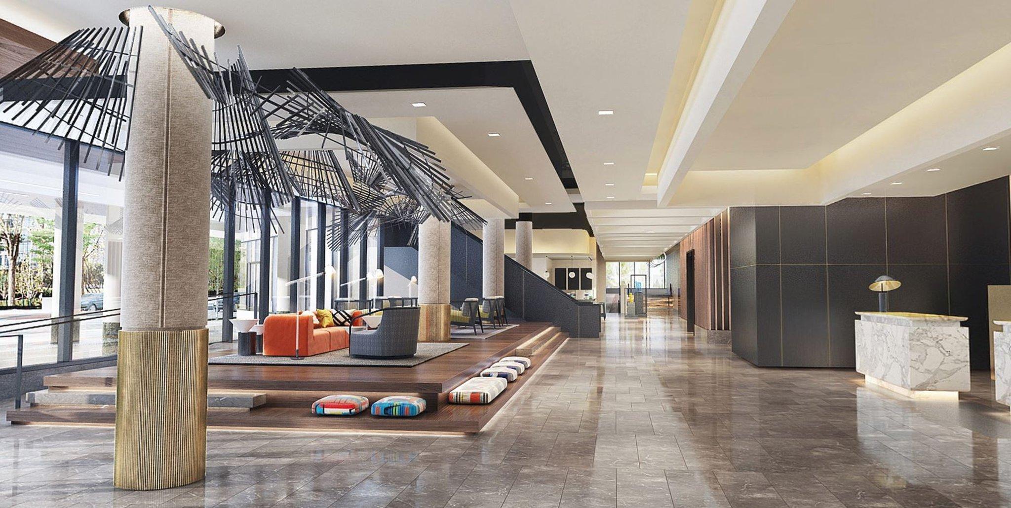 Vista Lobby Omni Boston Hotel at the Seaport