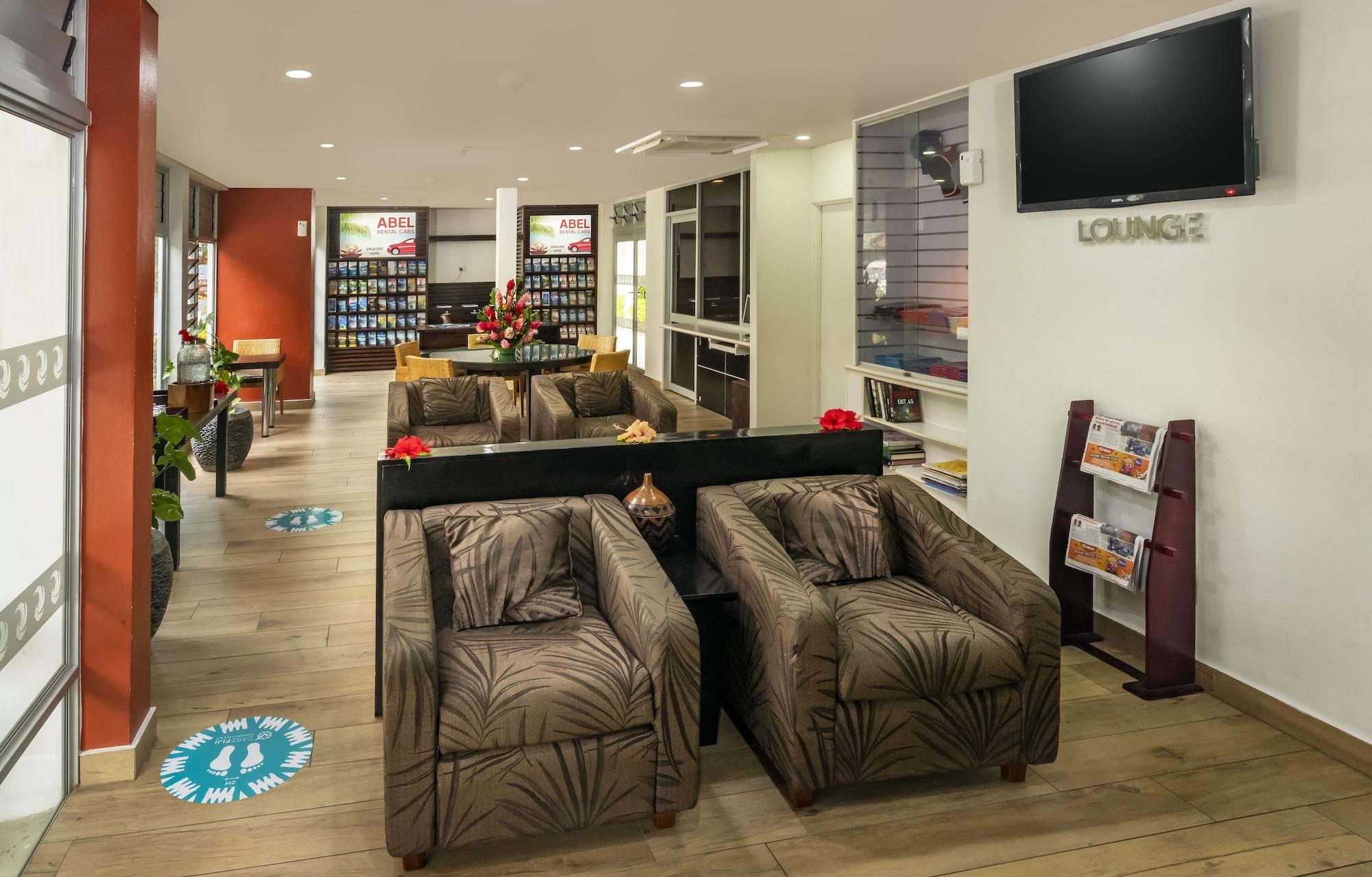 Vista Lobby The Terraces Apartments Resort