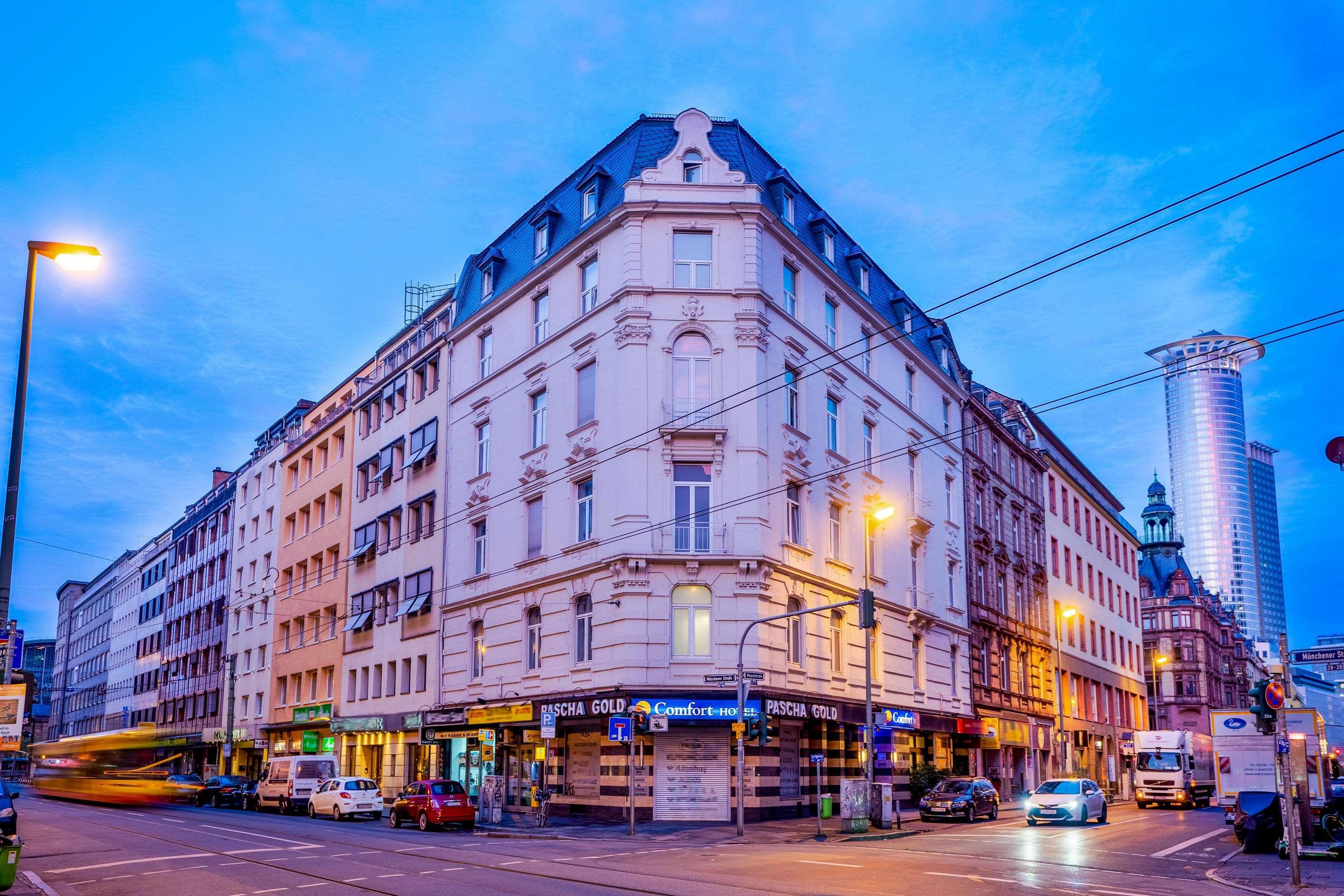 Vista Exterior Comfort Hotel Frankfurt Central Station