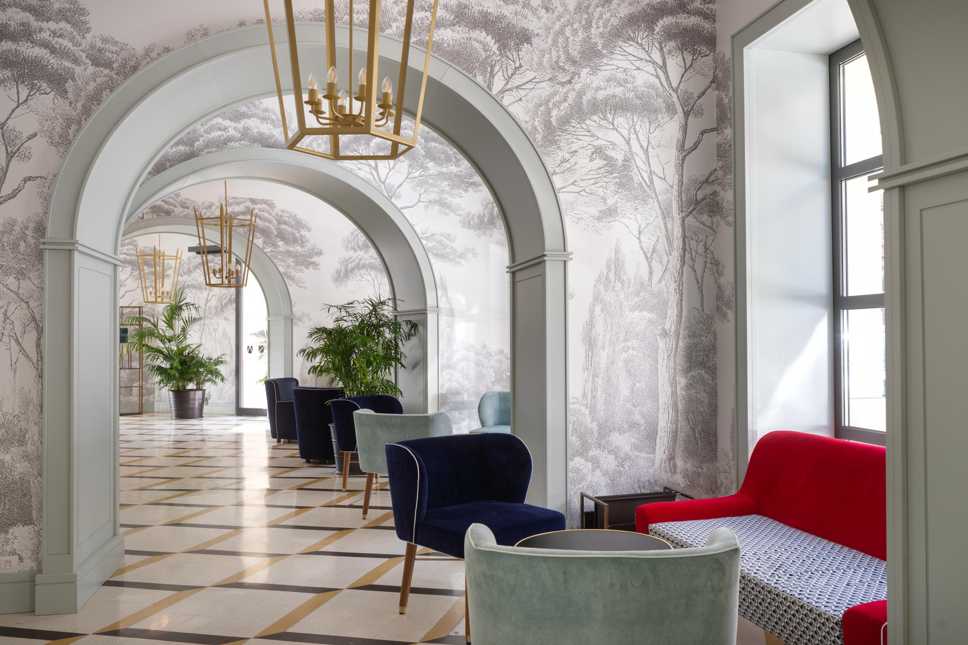 Vista Lobby Trastevere Roma | UNA Esperienze