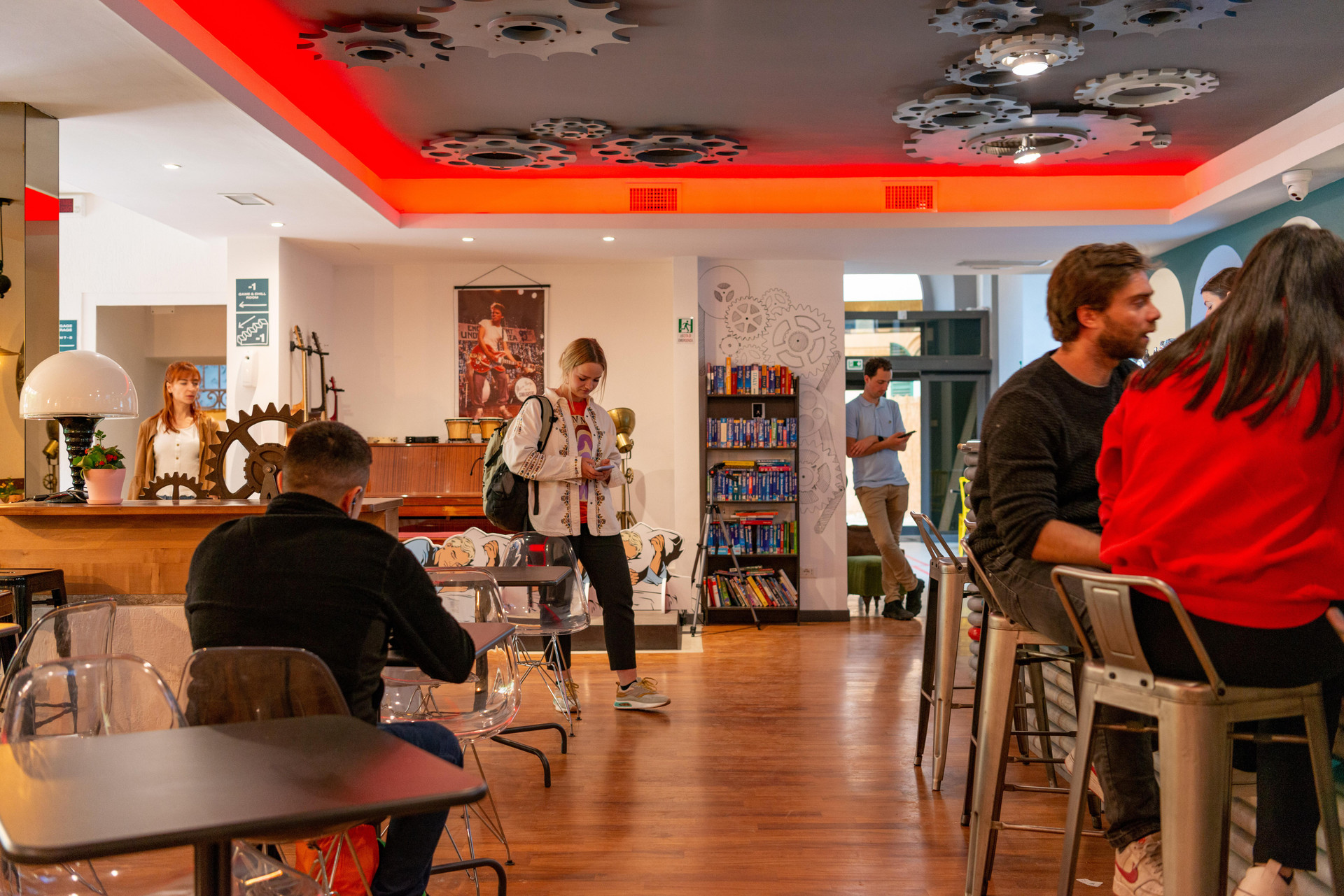 Bar/Salón Ostello Bello Roma Colosseo