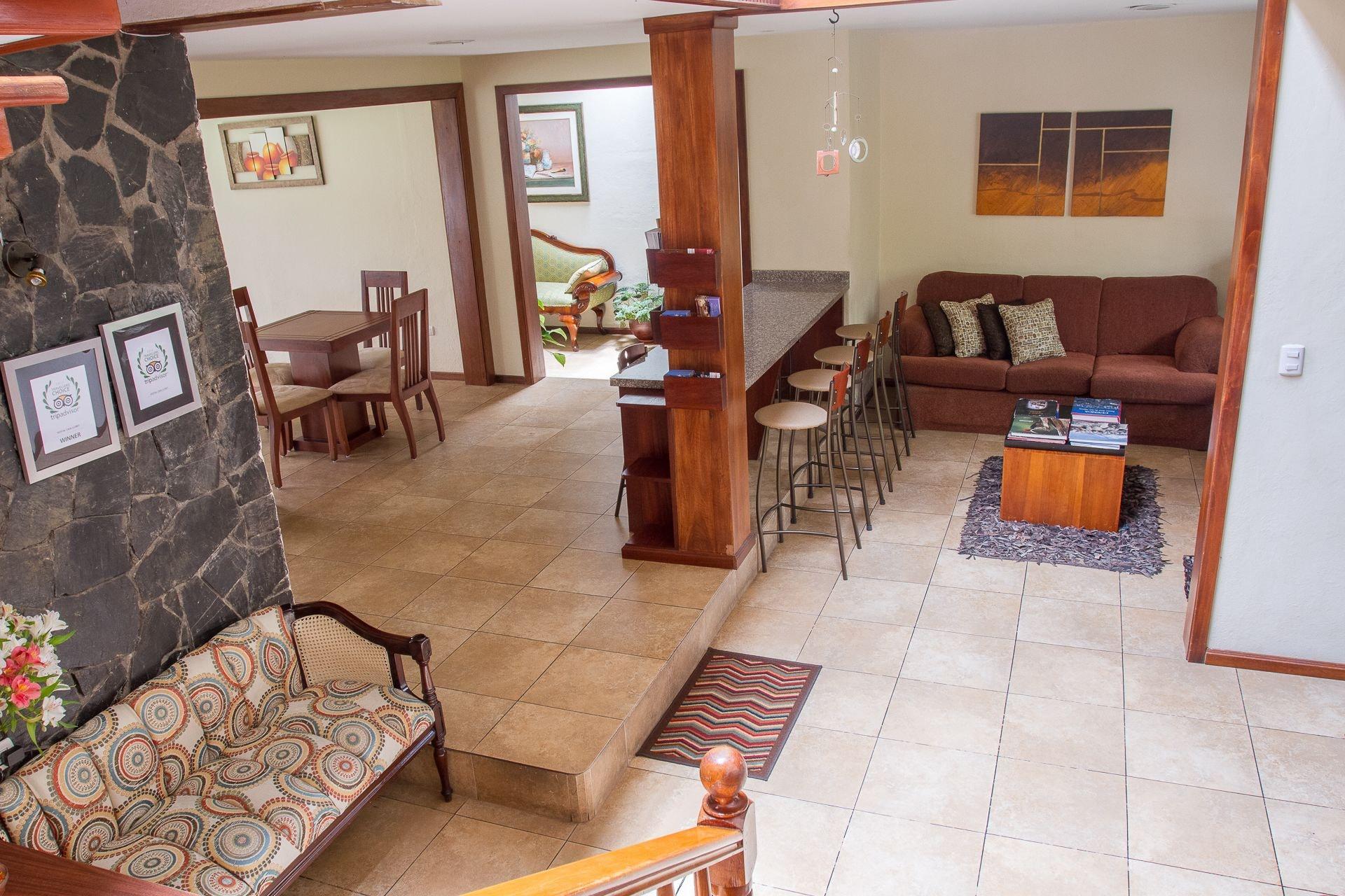 Vista Lobby Hostal Casa Lloret