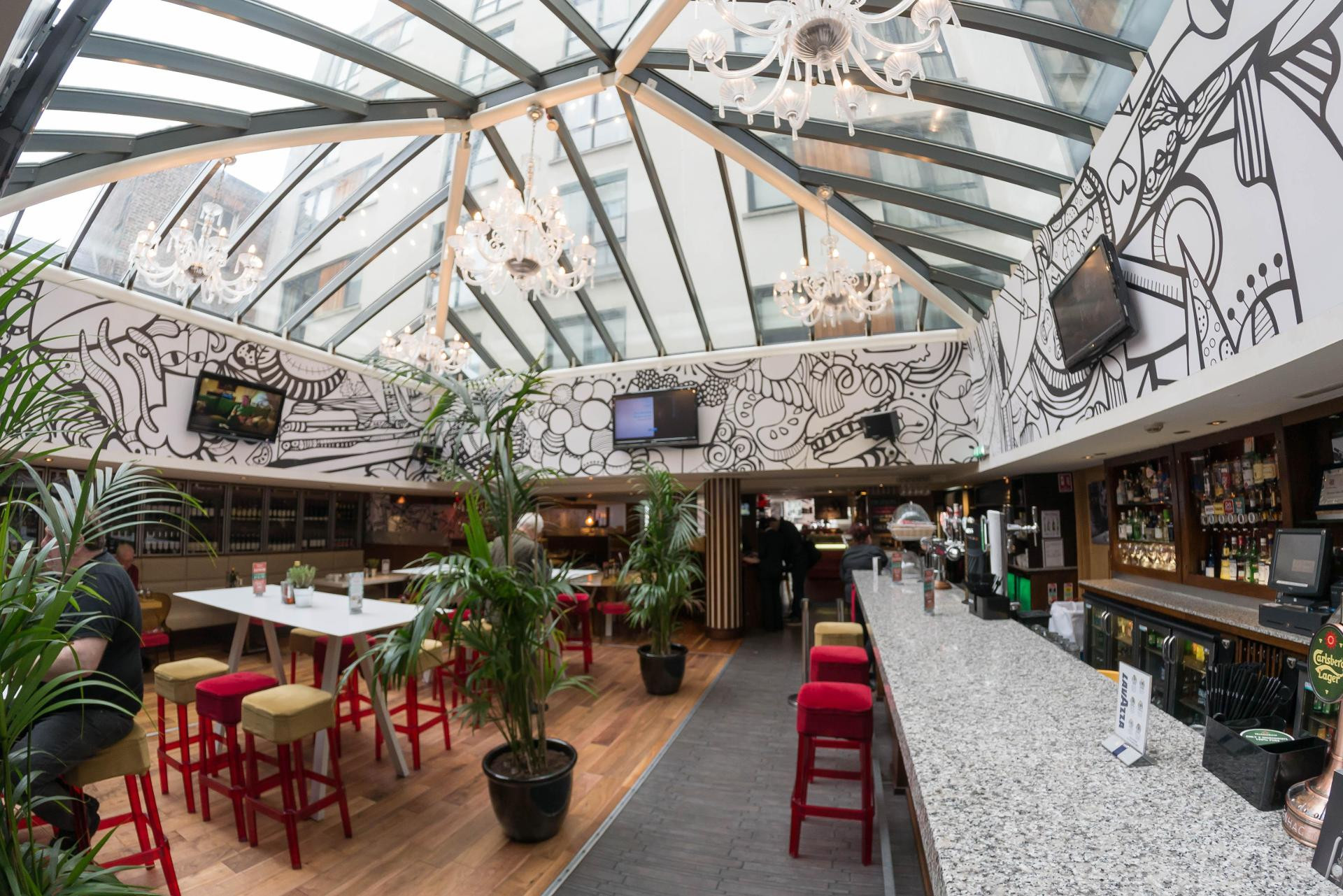 Vista Lobby The George Limerick Hotel