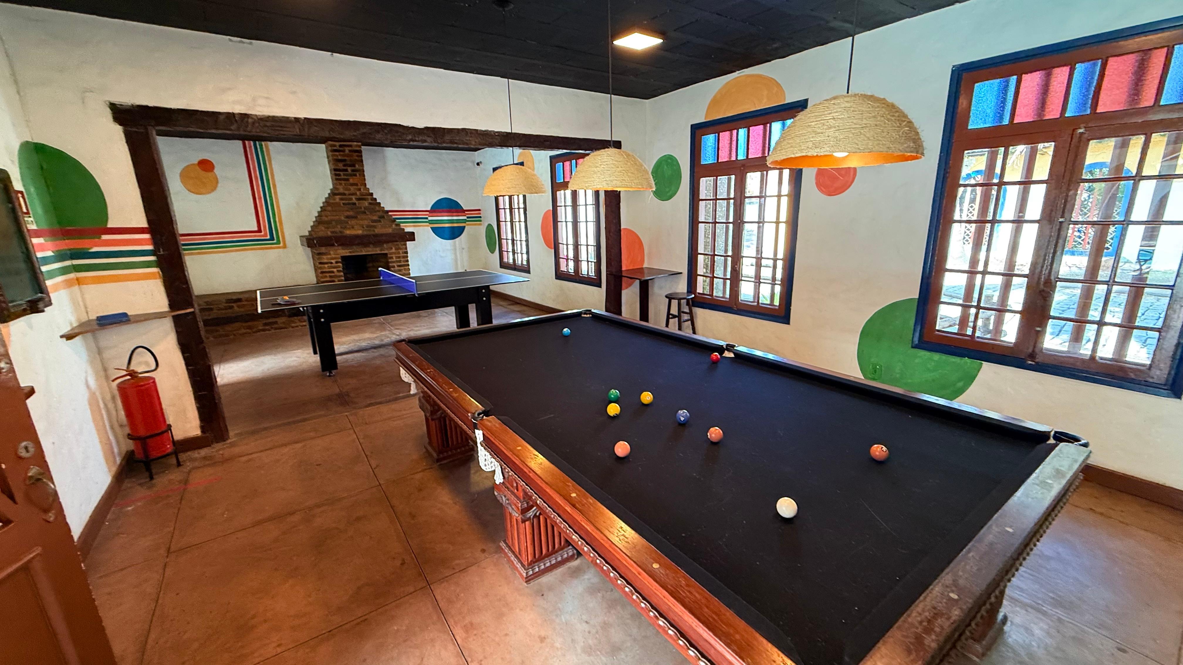Salón de juegos Pousada Puerta Del Sol Rio das Ostras